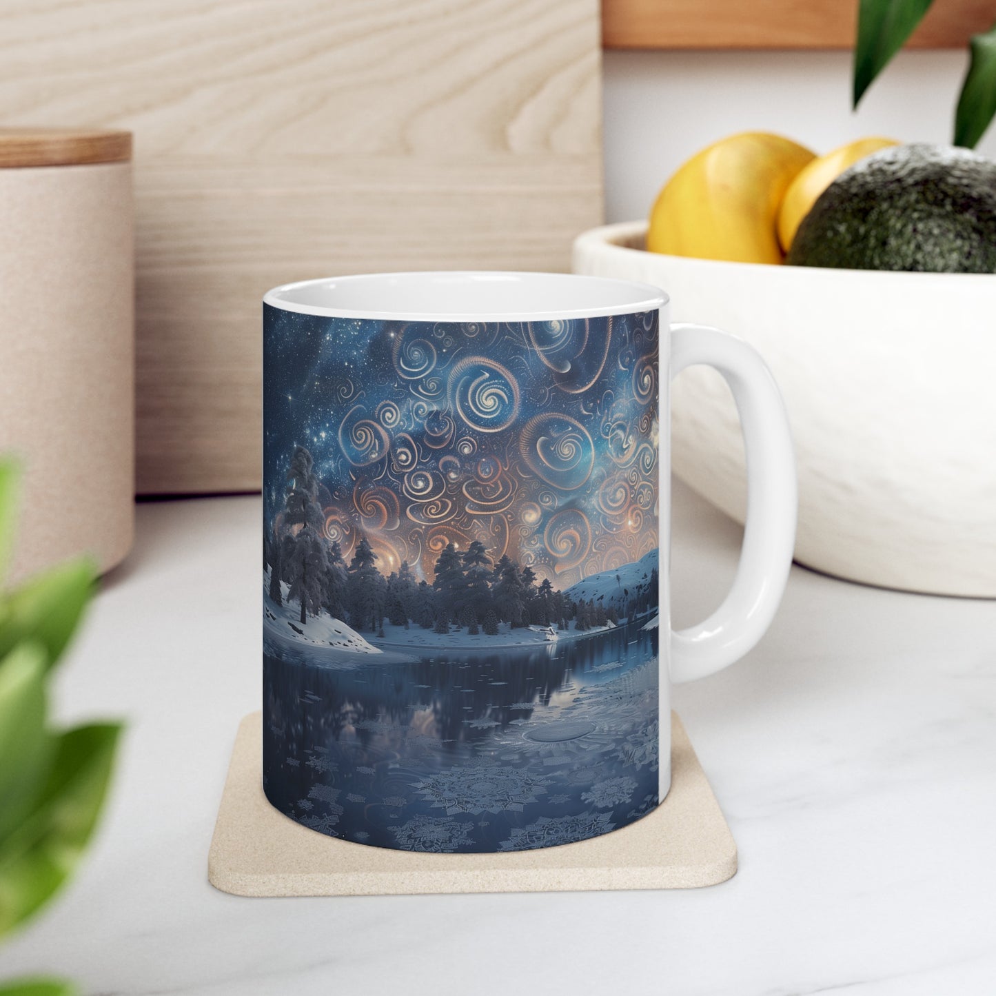 Frozen Lake Galaxy A - Ceramic Mug Collection