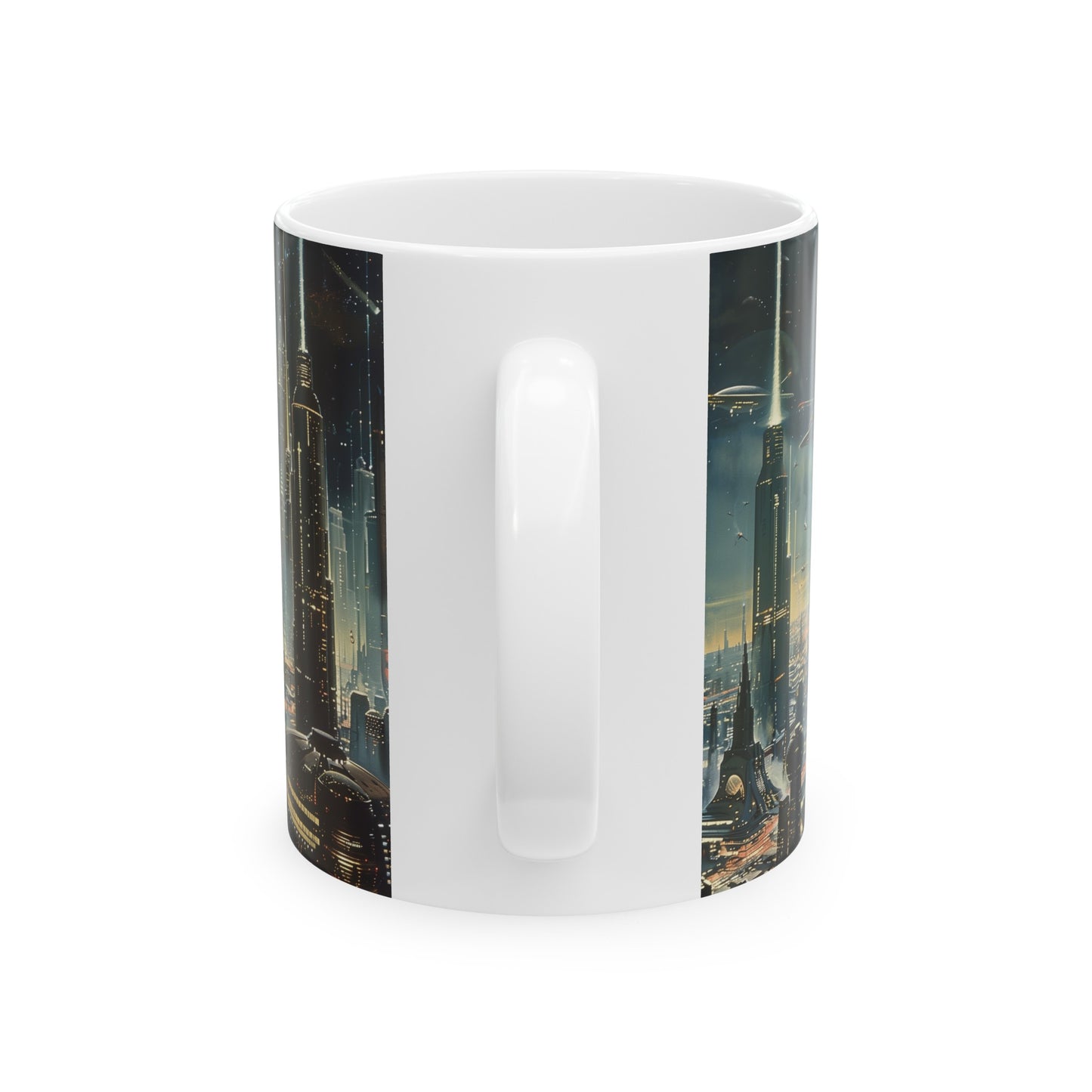 Futuristic City A - Ceramic Mug Collection