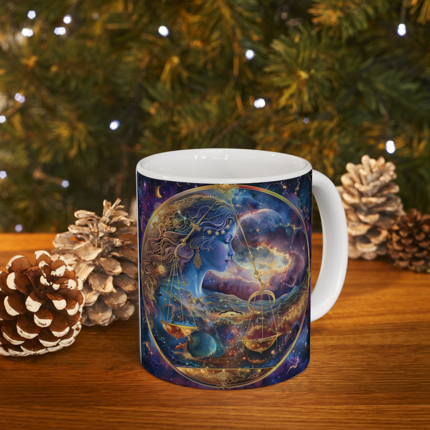 Libra Celestial #4 - Ceramic Zodiac Mug Collection