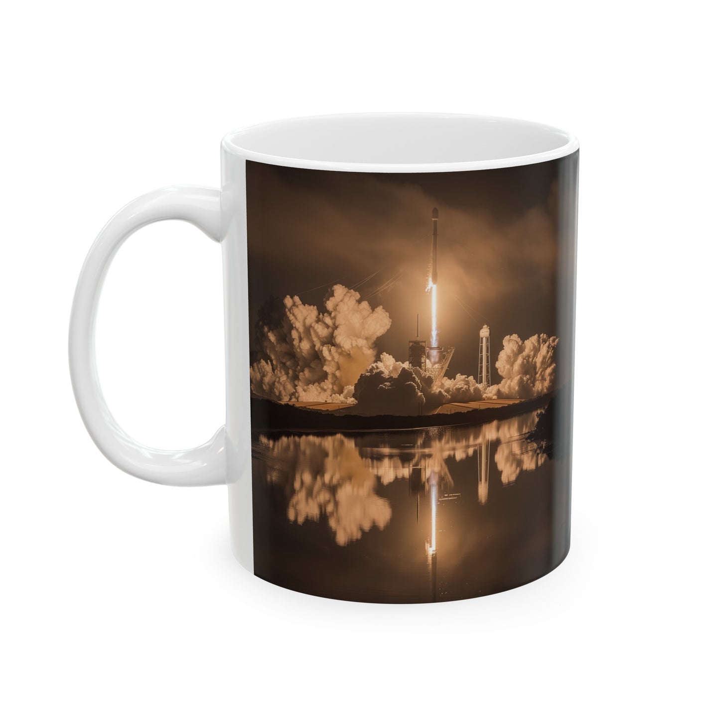 SpaceX Launch D - Ceramic Mug Collection