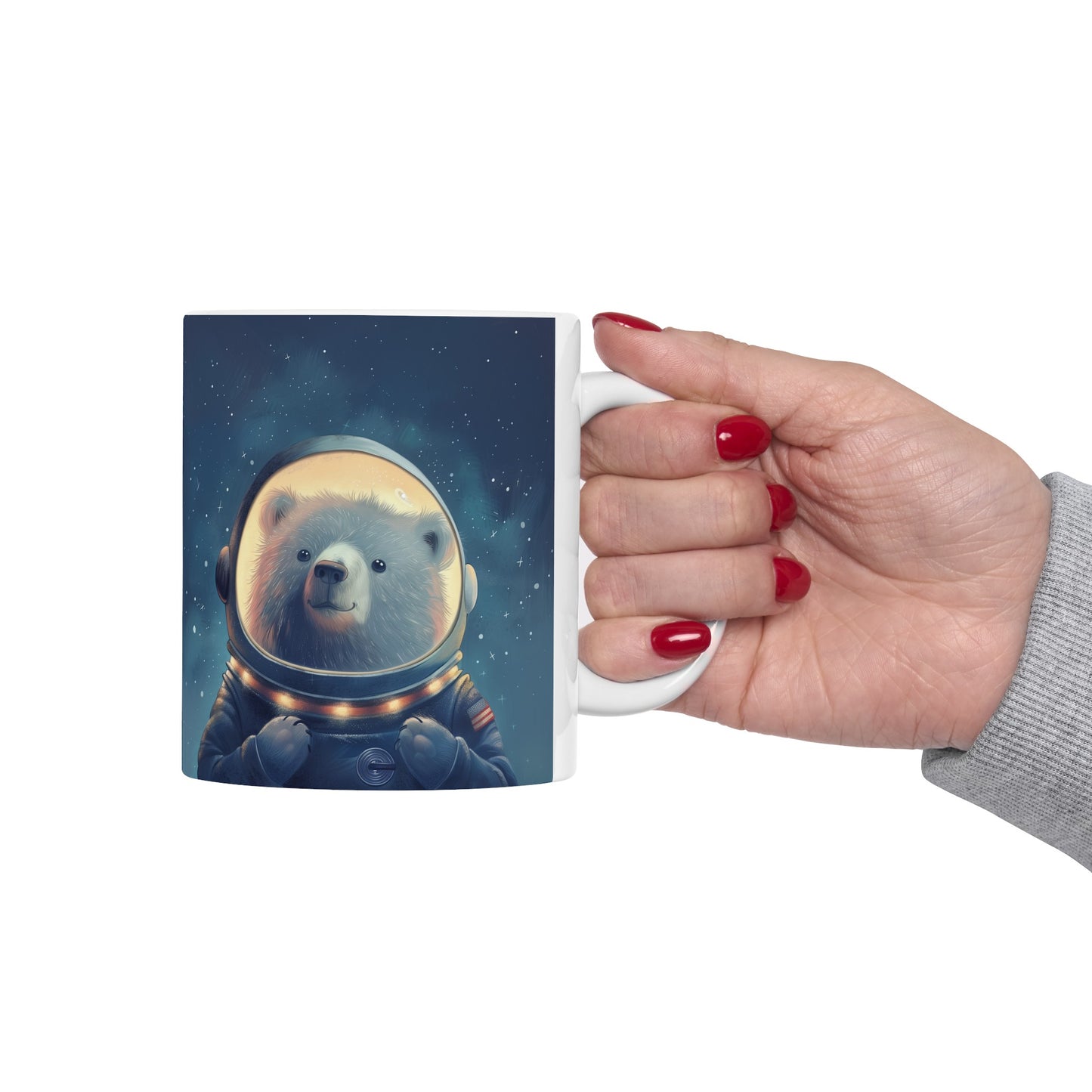 Cute Space Bear C - Ceramic Mug Collection