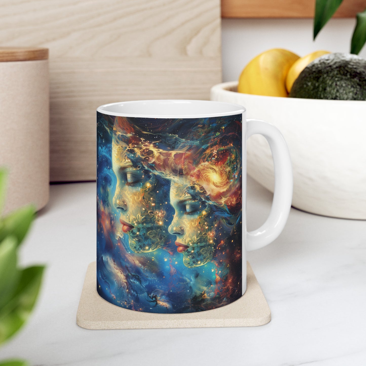 Gemini Celestial #4 - Ceramic Zodiac Mug Collection