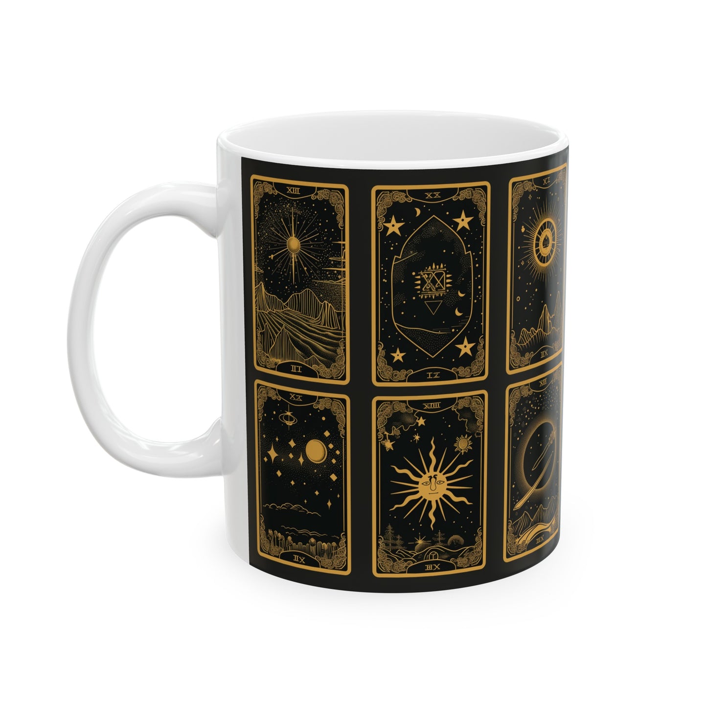 Tarot Cards B - Ceramic Mug Collection