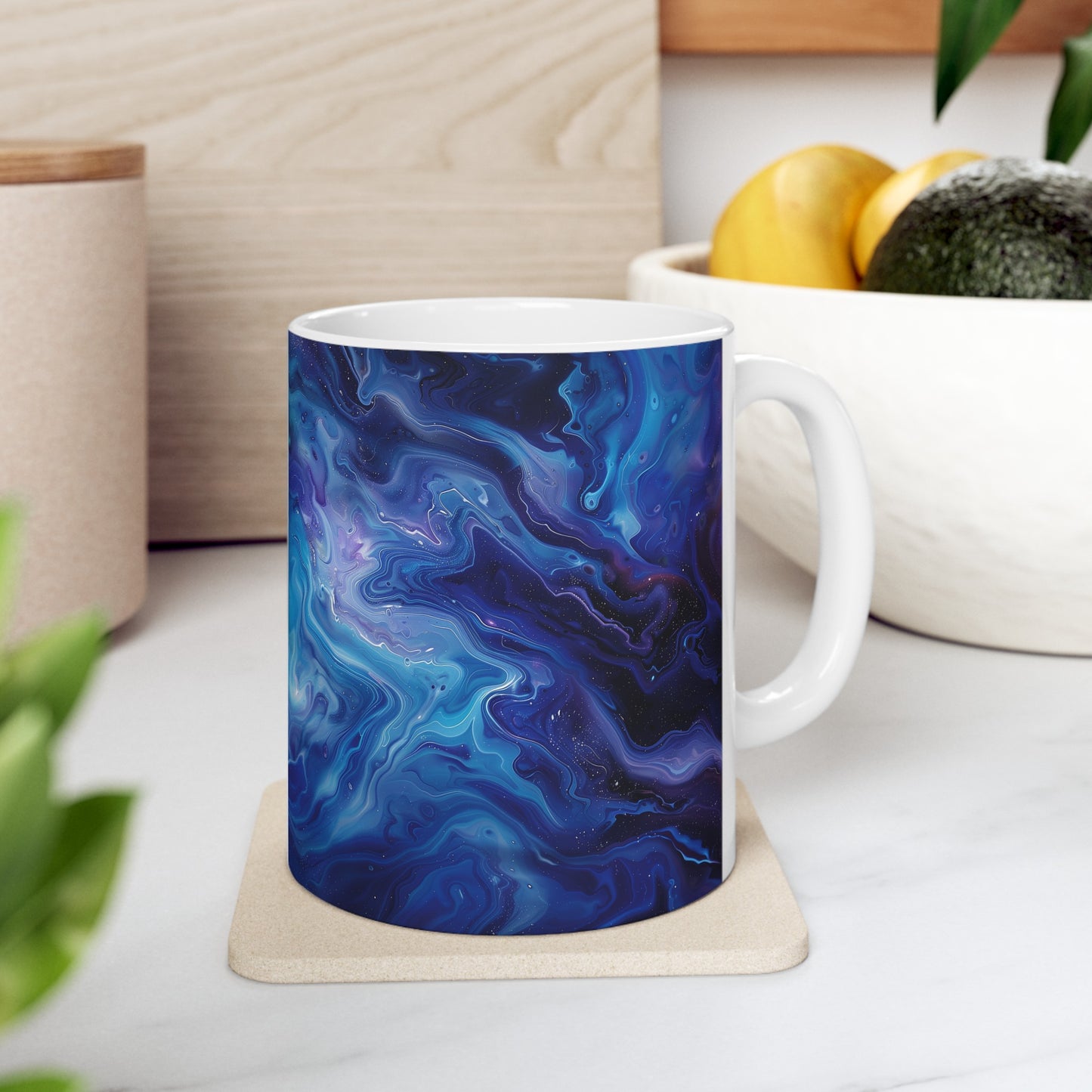 Cosmic Swirl D - Ceramic Mug Collection