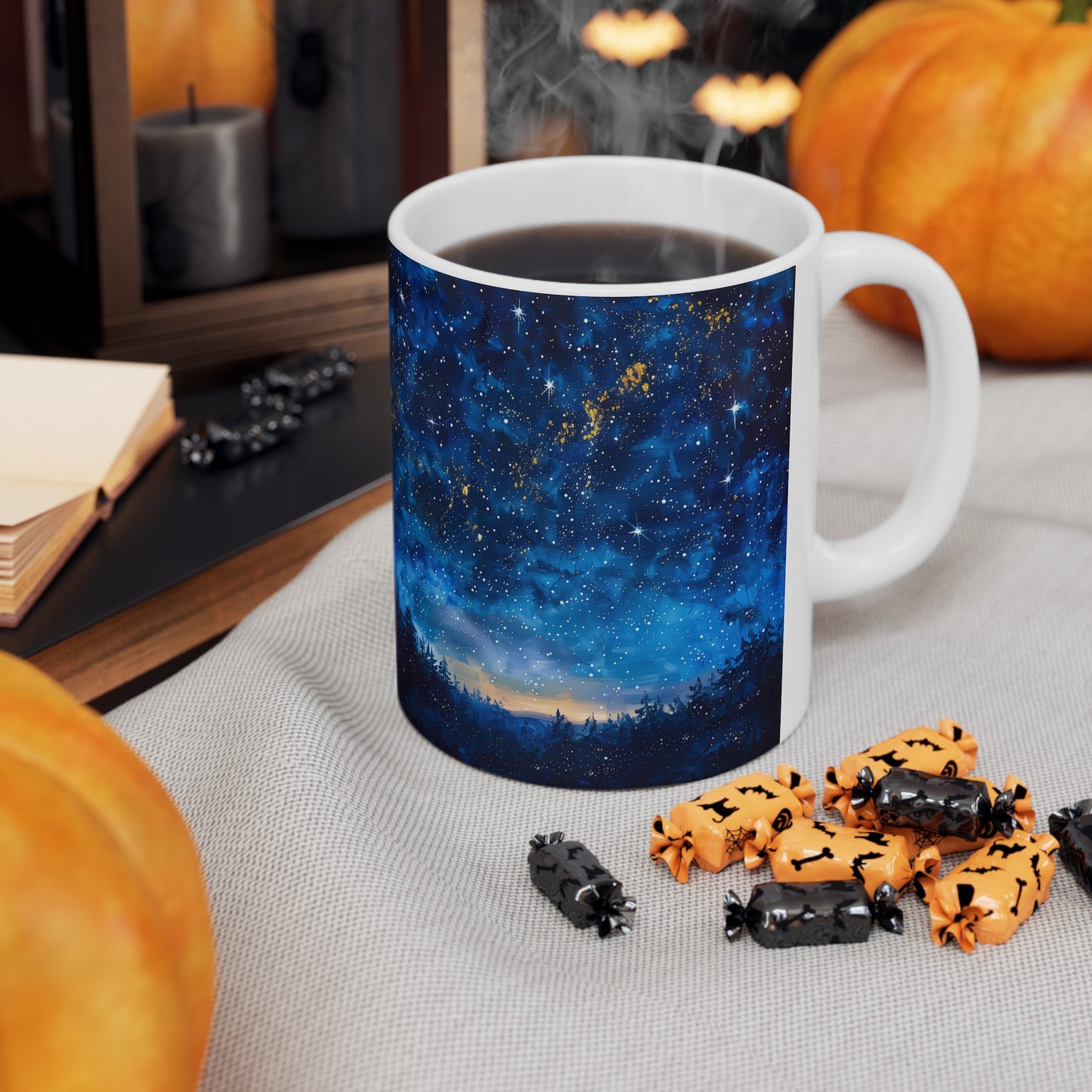 Night sky full of stars A - Ceramic Mug Collection