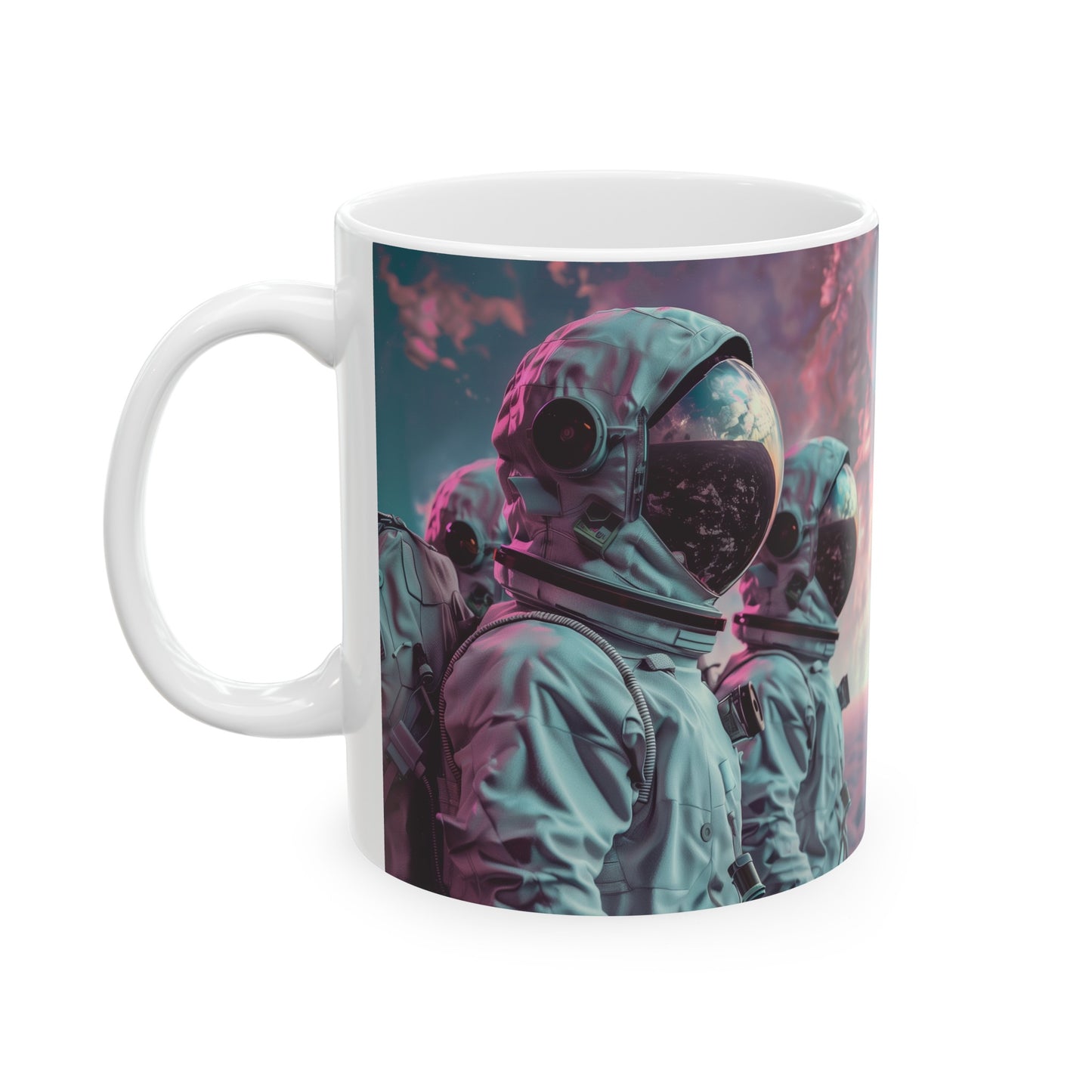 Astronauts C - Ceramic Mug Collection