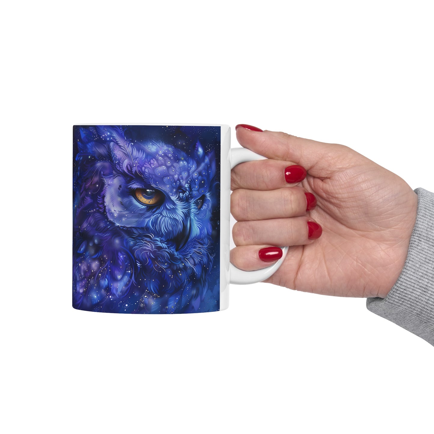 Cosmic Owl A - Ceramic Mug Collection