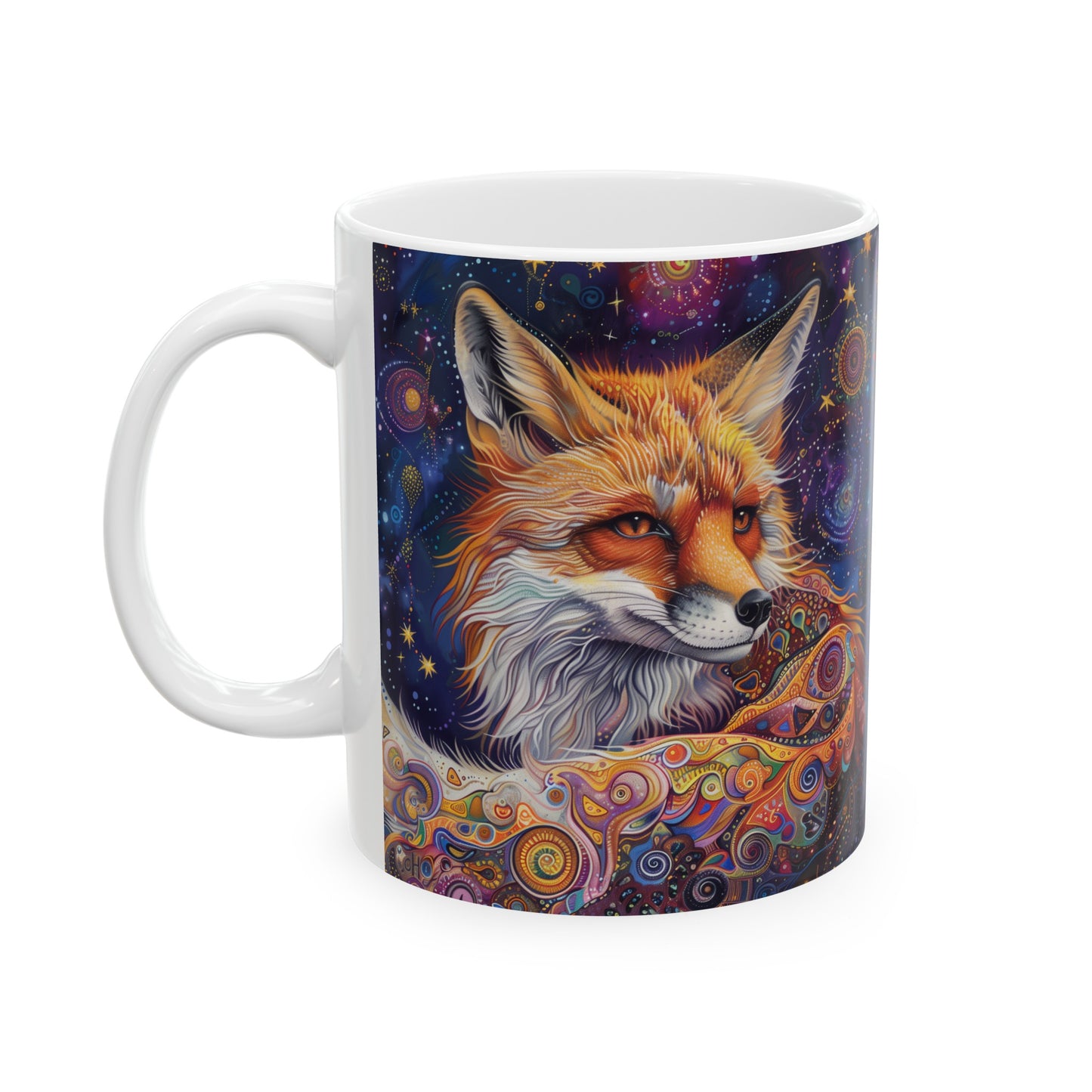 Cosmic Fox B - Ceramic Mug Collection