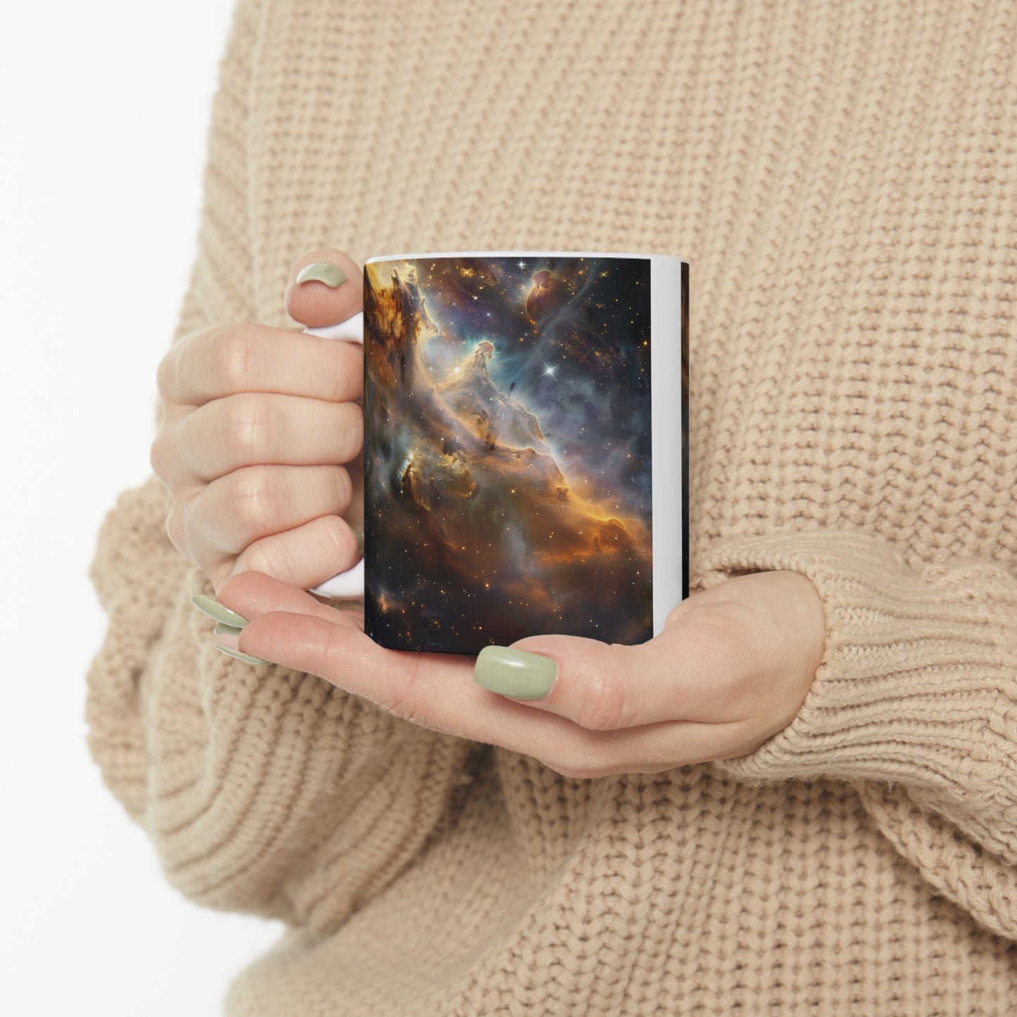 Artistic Nebula B - Ceramic Mug Collection