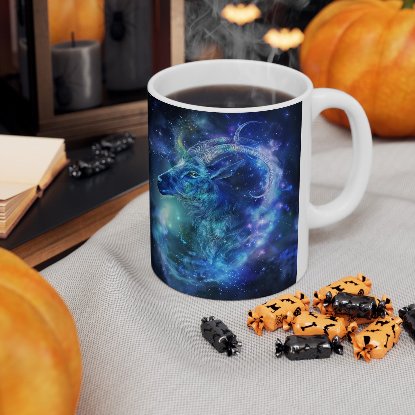 Capricorn Celestial #4 - Ceramic Zodiac Mug Collection