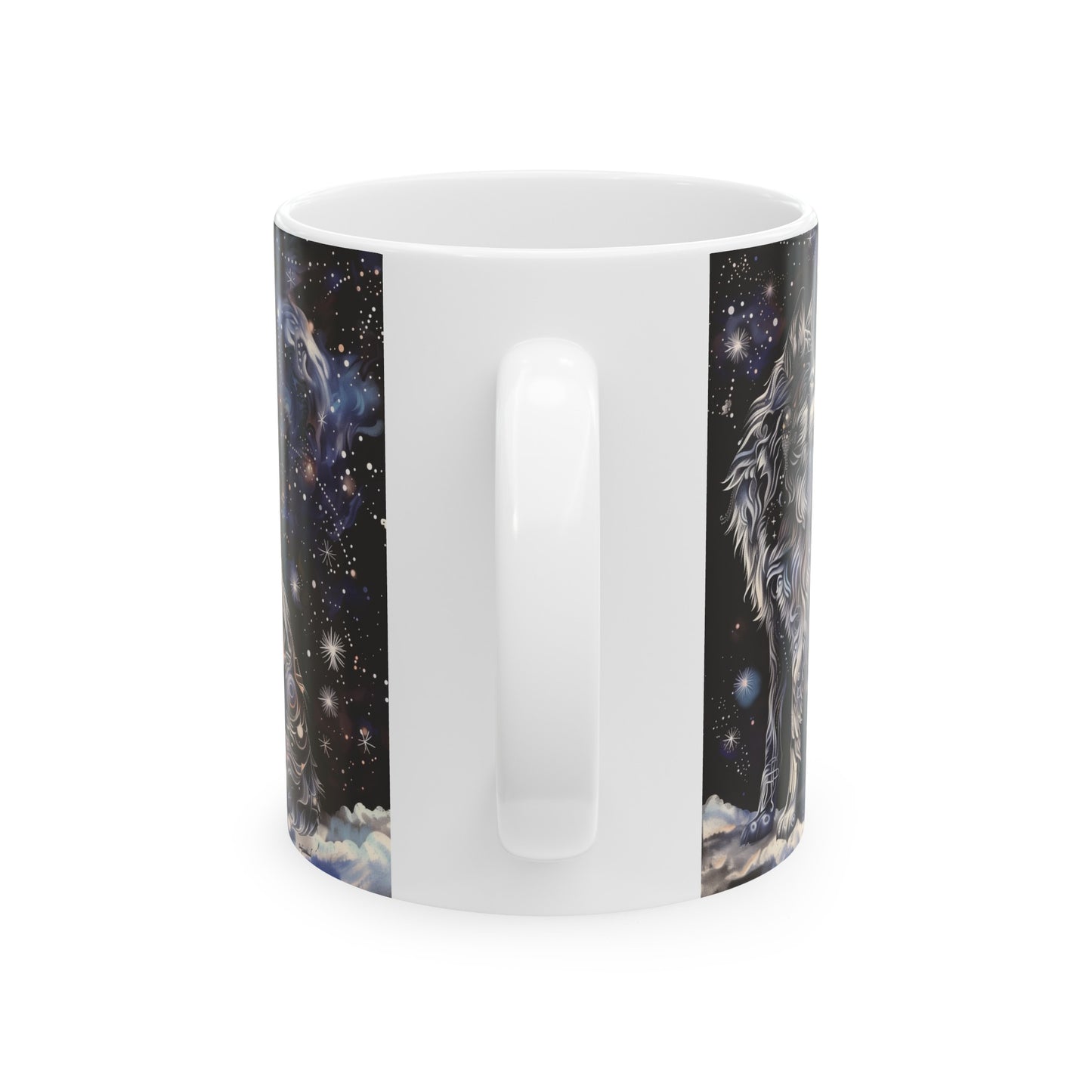 Cosmic Wolf C - Ceramic Mug Collection