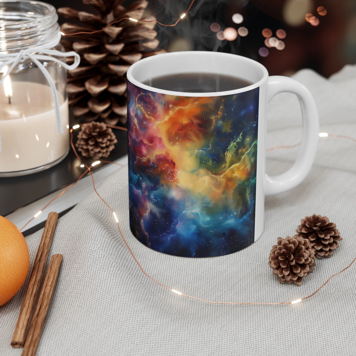 Artistic Nebula D - Ceramic Mug Collection