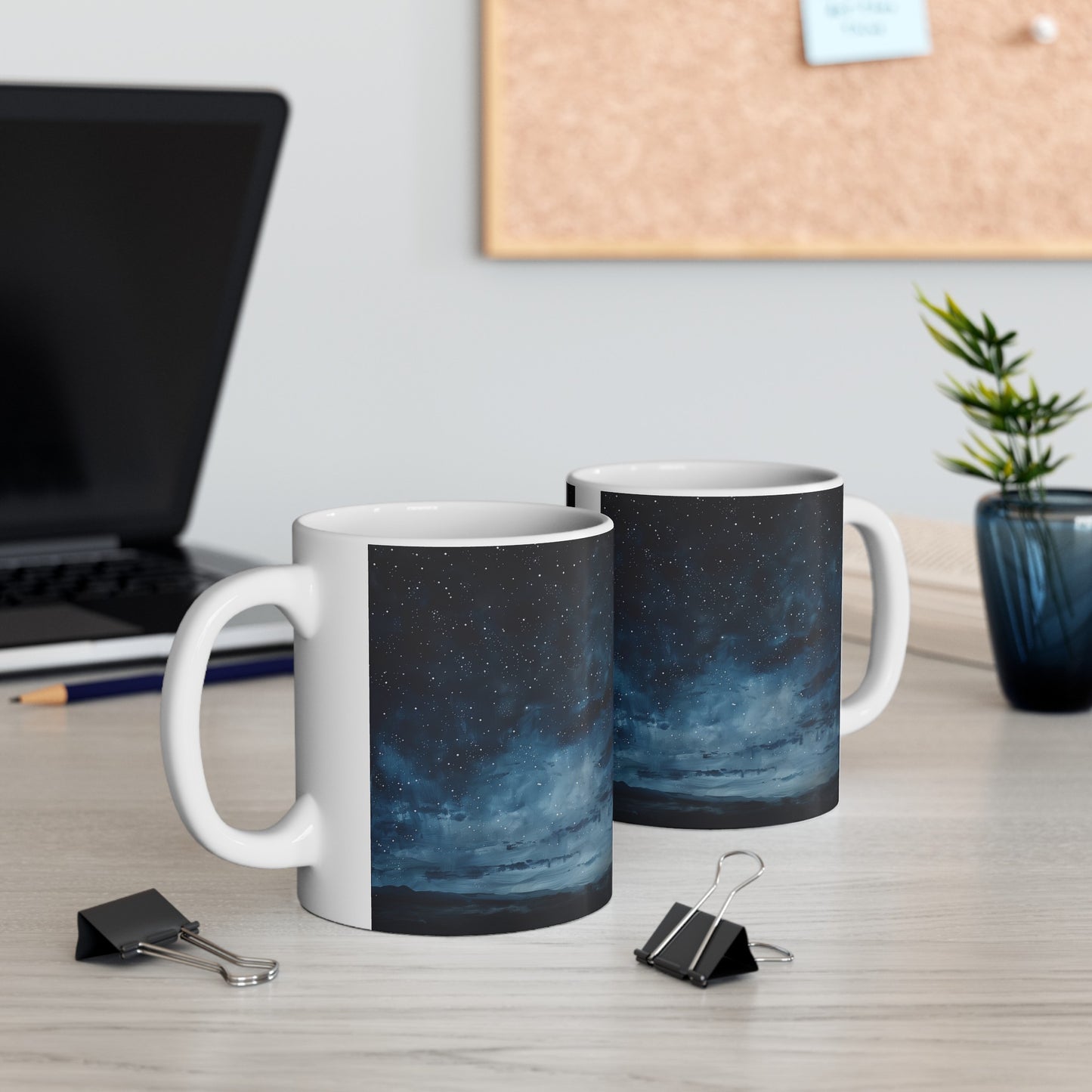 Night sky full of stars C - Ceramic Mug Collection