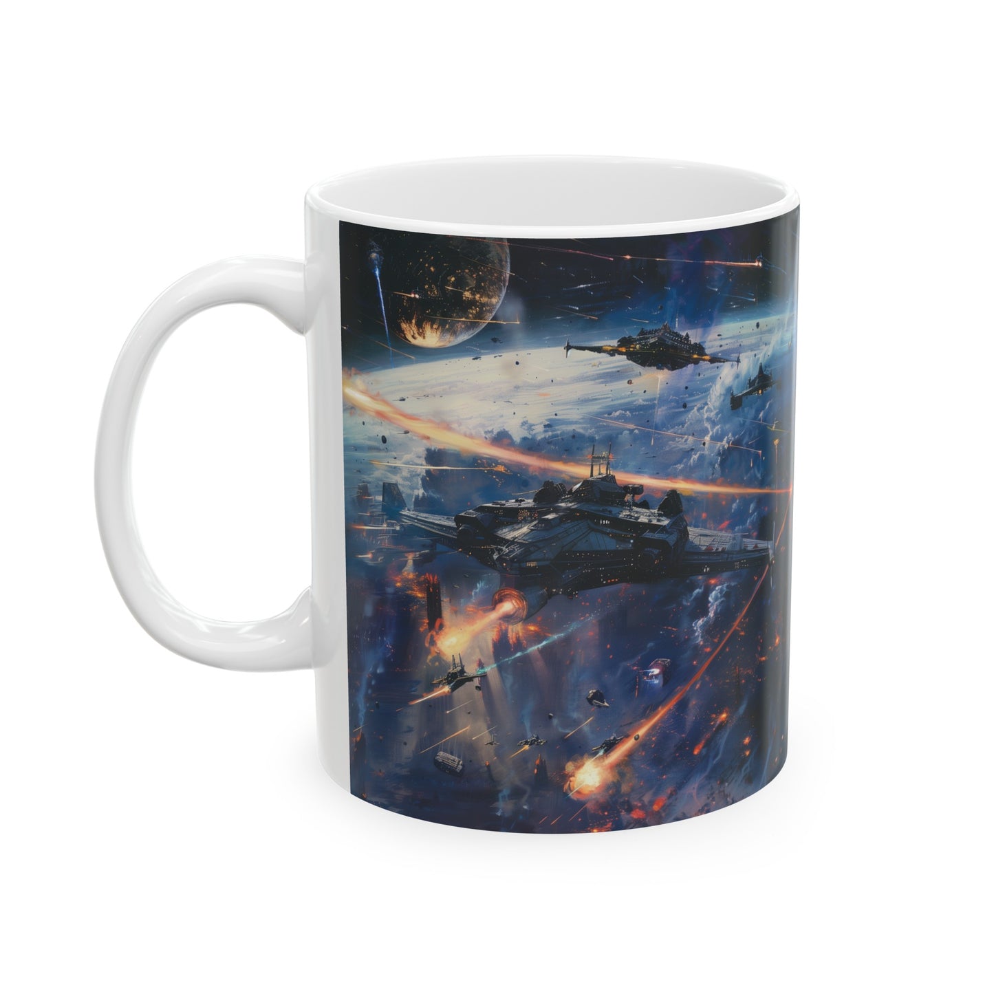 Space Battle A - Ceramic Mug Collection