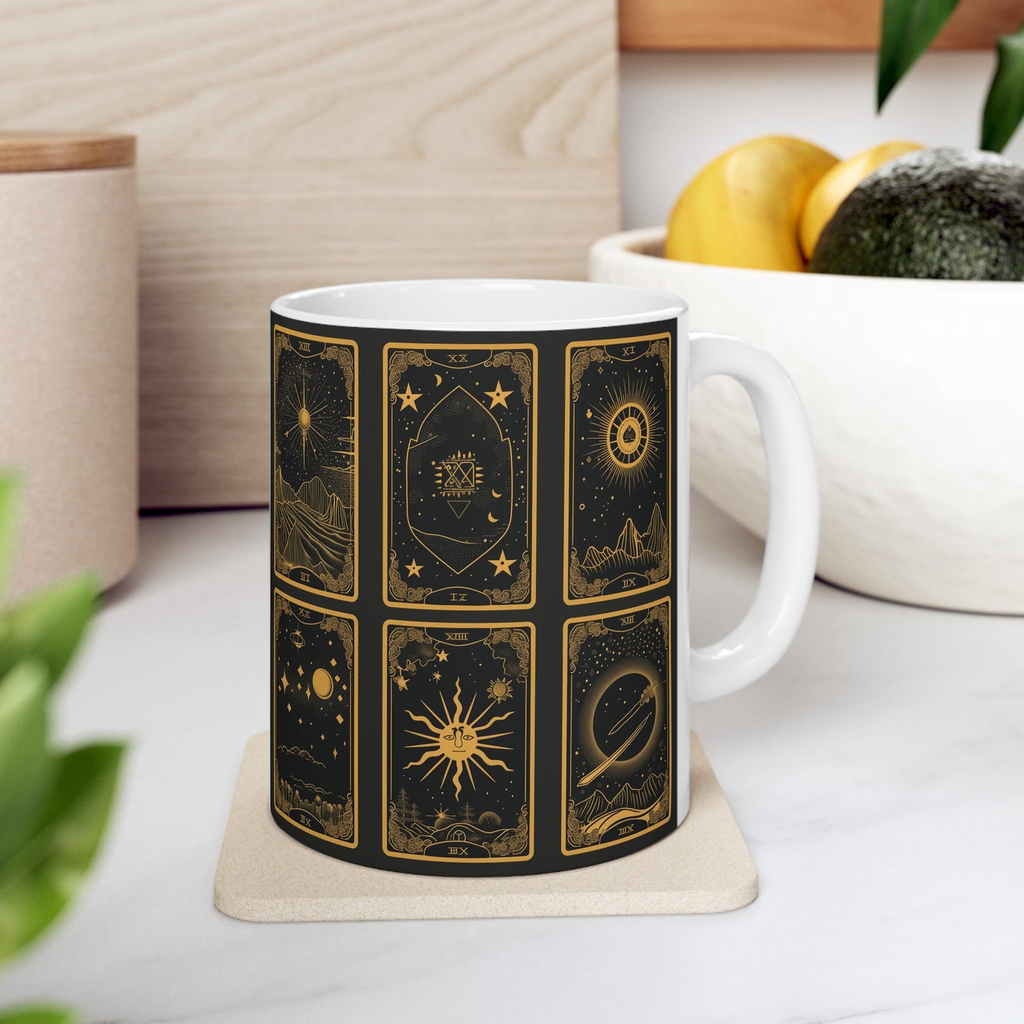 Tarot Cards B - Ceramic Mug Collection