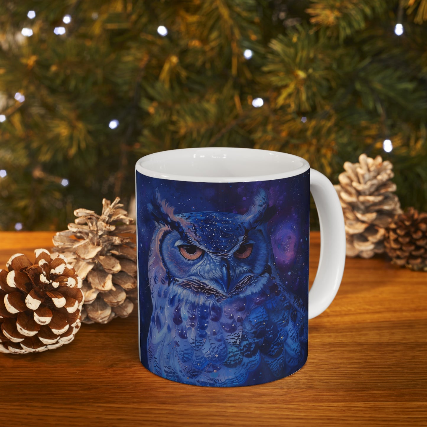 Cosmic Owl B - Ceramic Mug Collection