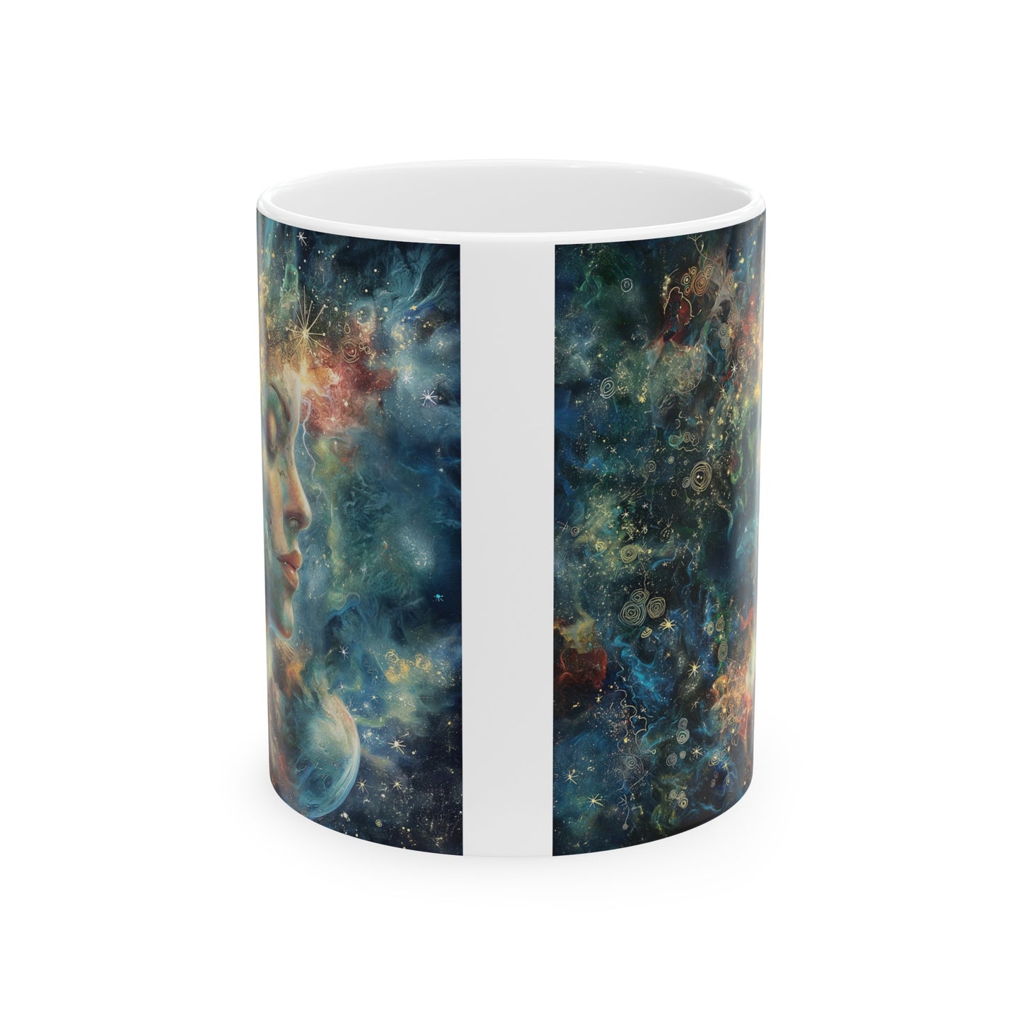 Aquarius Celestial #1 - Ceramic Zodiac Mug Collection