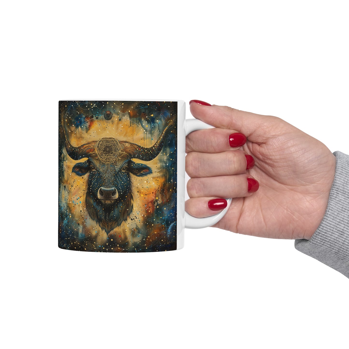 Taurus Celestial #4 - Ceramic Zodiac Mug Collection