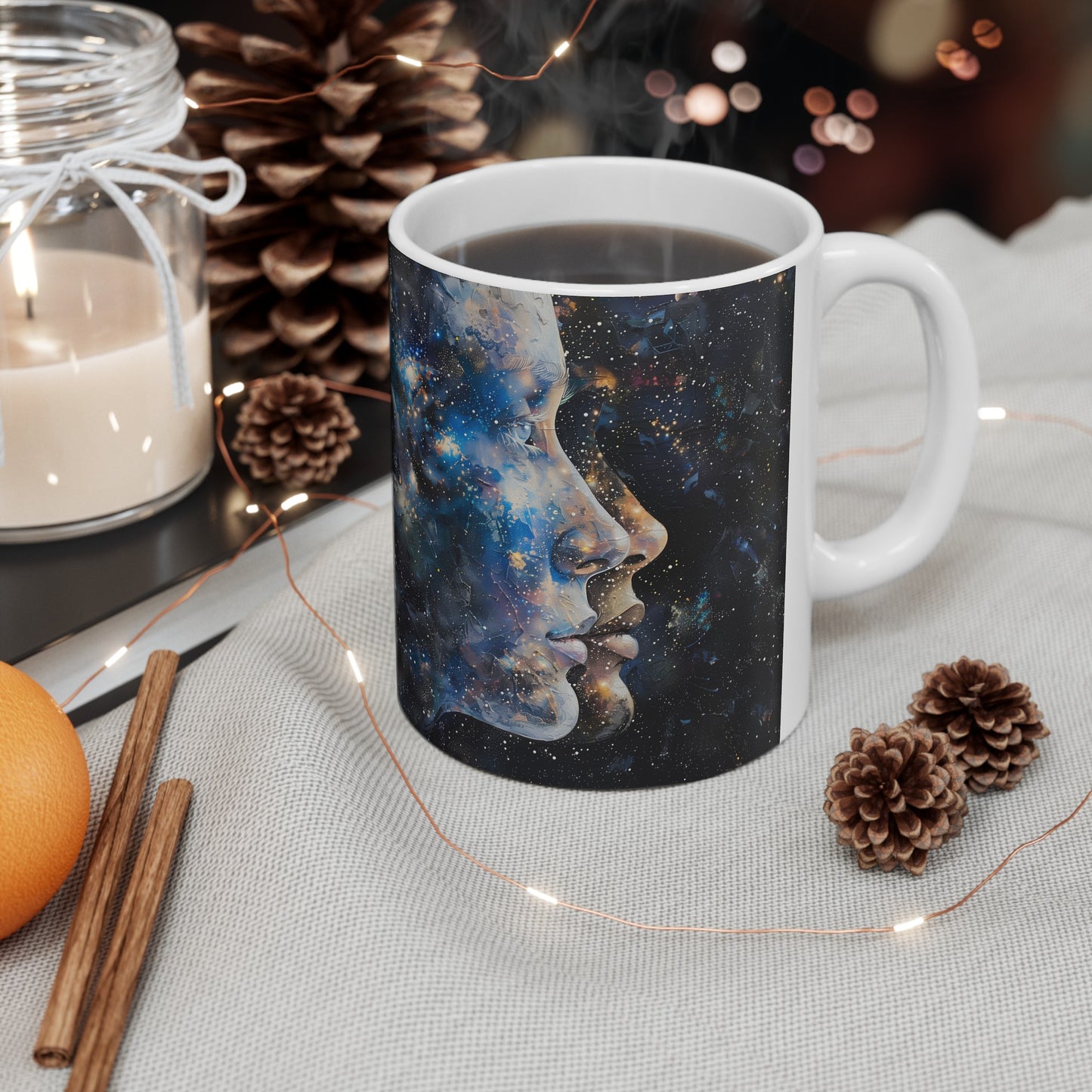 Gemini Celestial #2 - Ceramic Zodiac Mug Collection