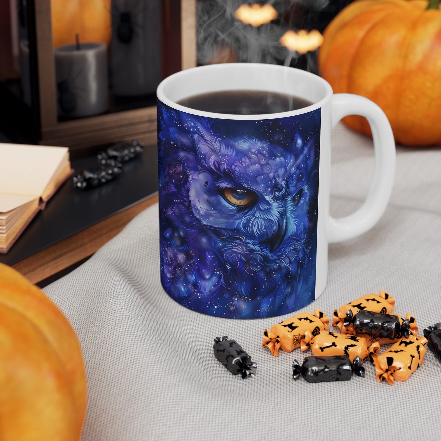 Cosmic Owl A - Ceramic Mug Collection