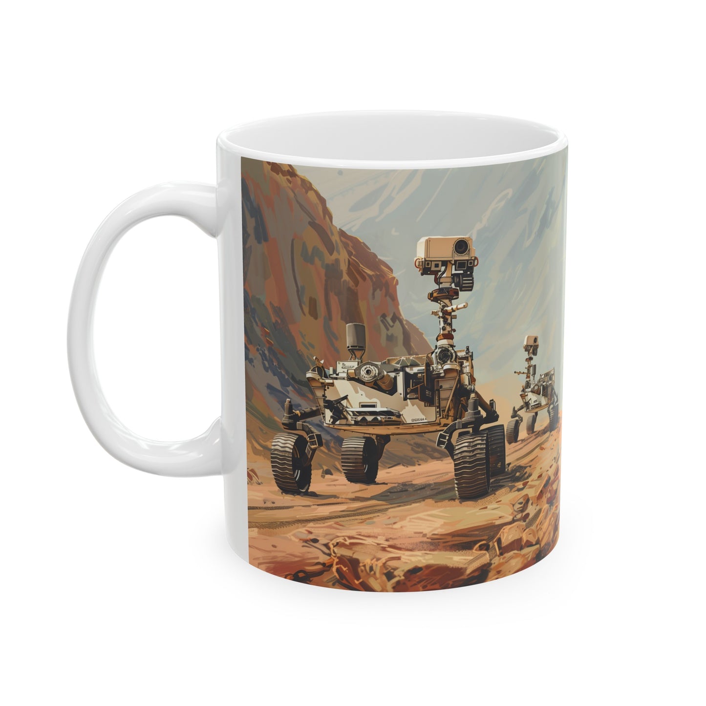 Mars Rovers C - Ceramic Mug Collection