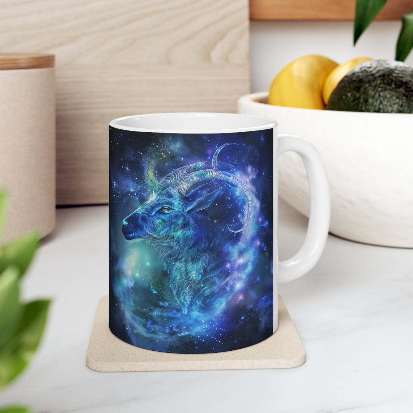 Capricorn Celestial #4 - Ceramic Zodiac Mug Collection