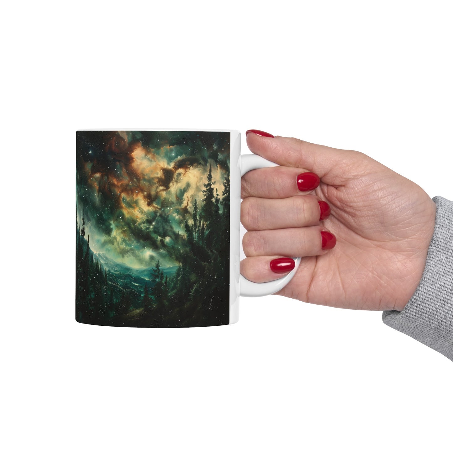 Cosmic Forest A - Ceramic Mug Collection