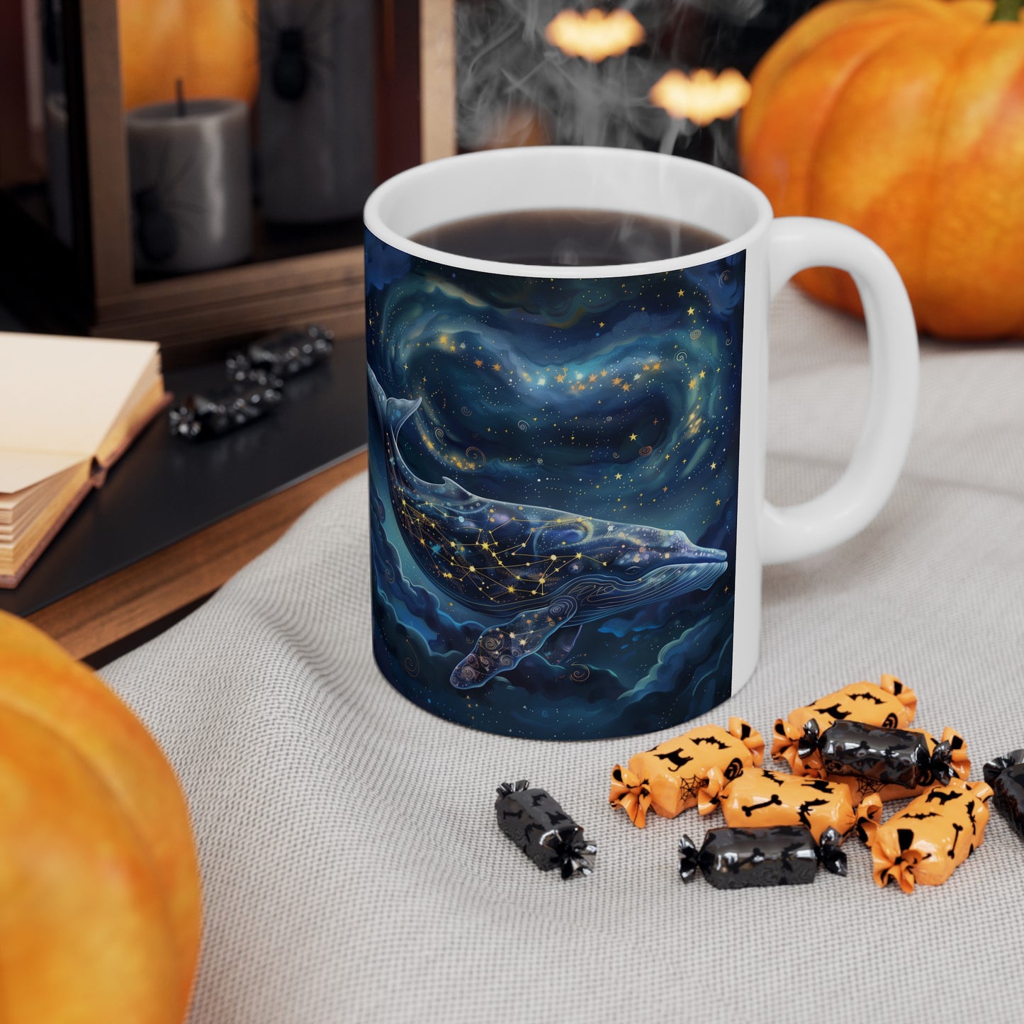 Cosmic Whale C - Ceramic Mug Collection