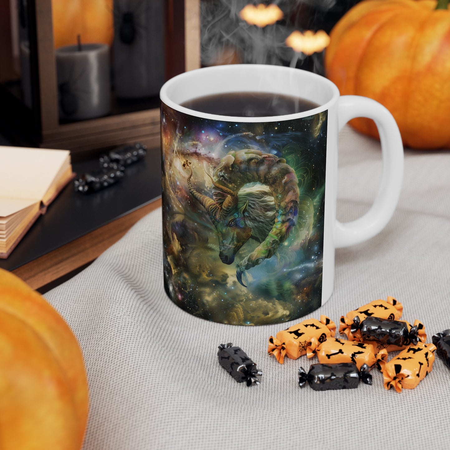 Capricorn Celestial #3 - Ceramic Zodiac Mug Collection