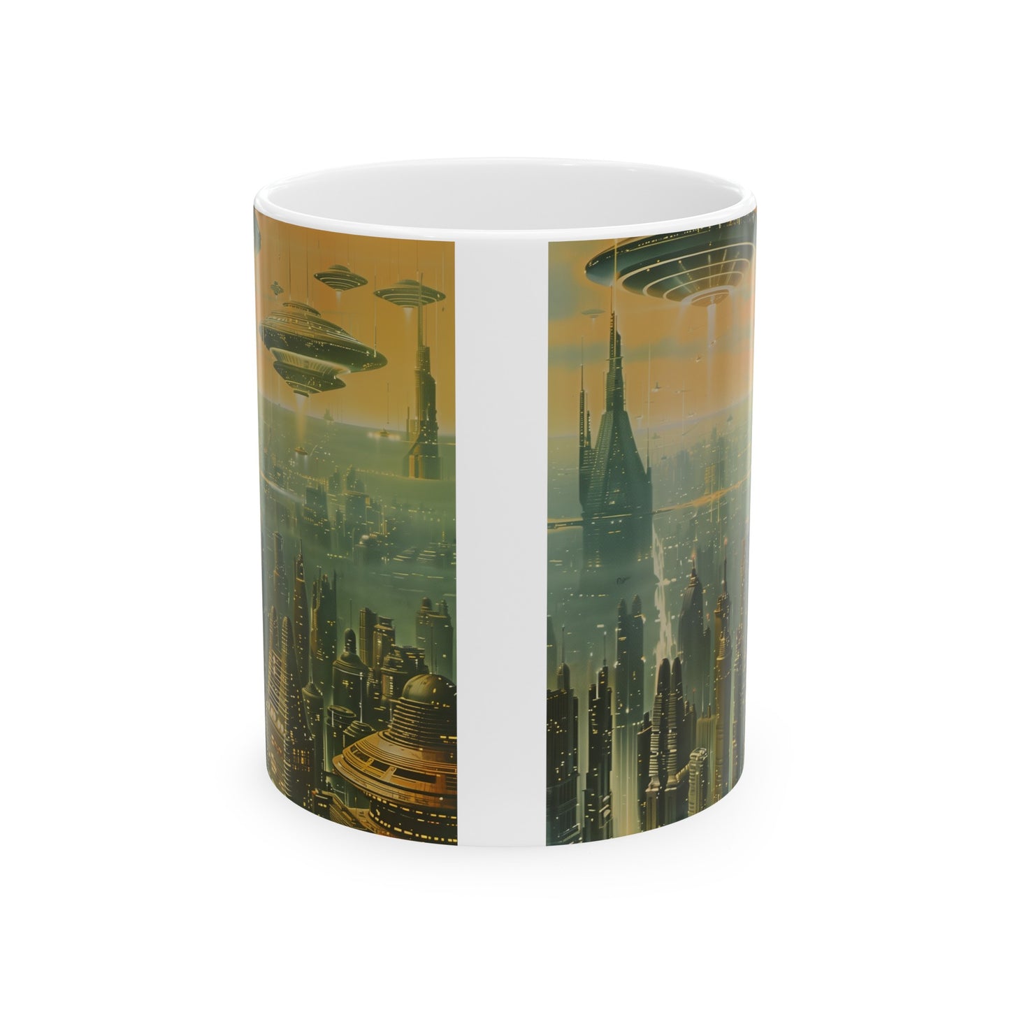 Futuristic City C - Ceramic Mug Collection