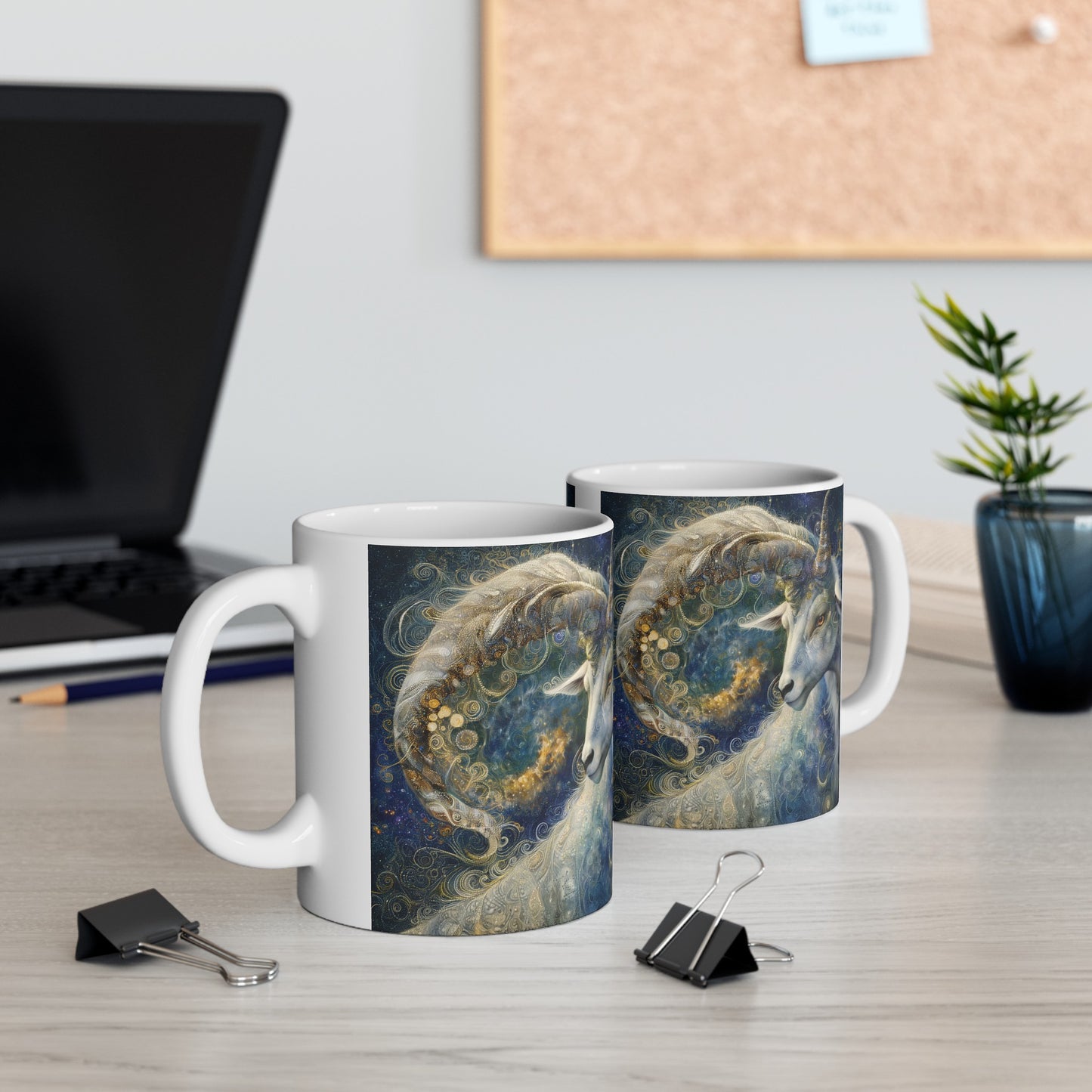 Capricorn Celestial #1 - Ceramic Zodiac Mug Collection