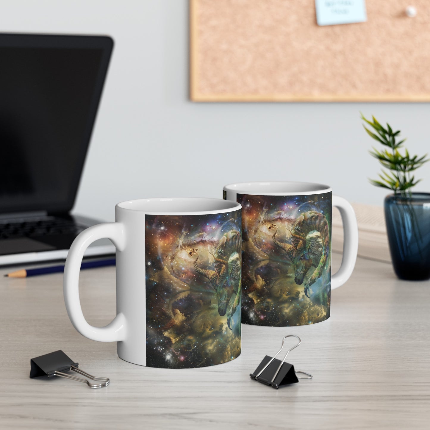 Capricorn Celestial #3 - Ceramic Zodiac Mug Collection