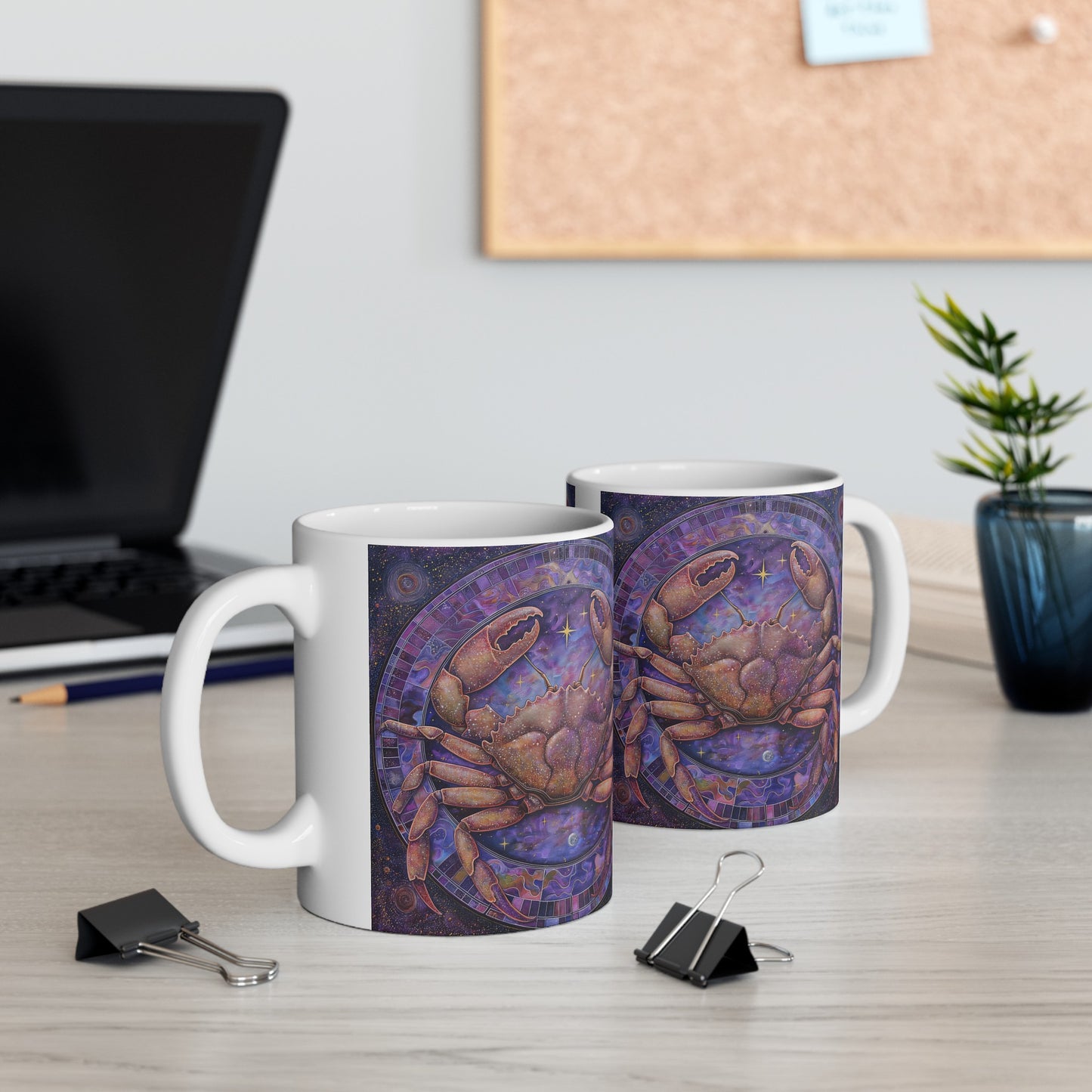 Cancer Celestial #1 - Ceramic Zodiac Mug Collection