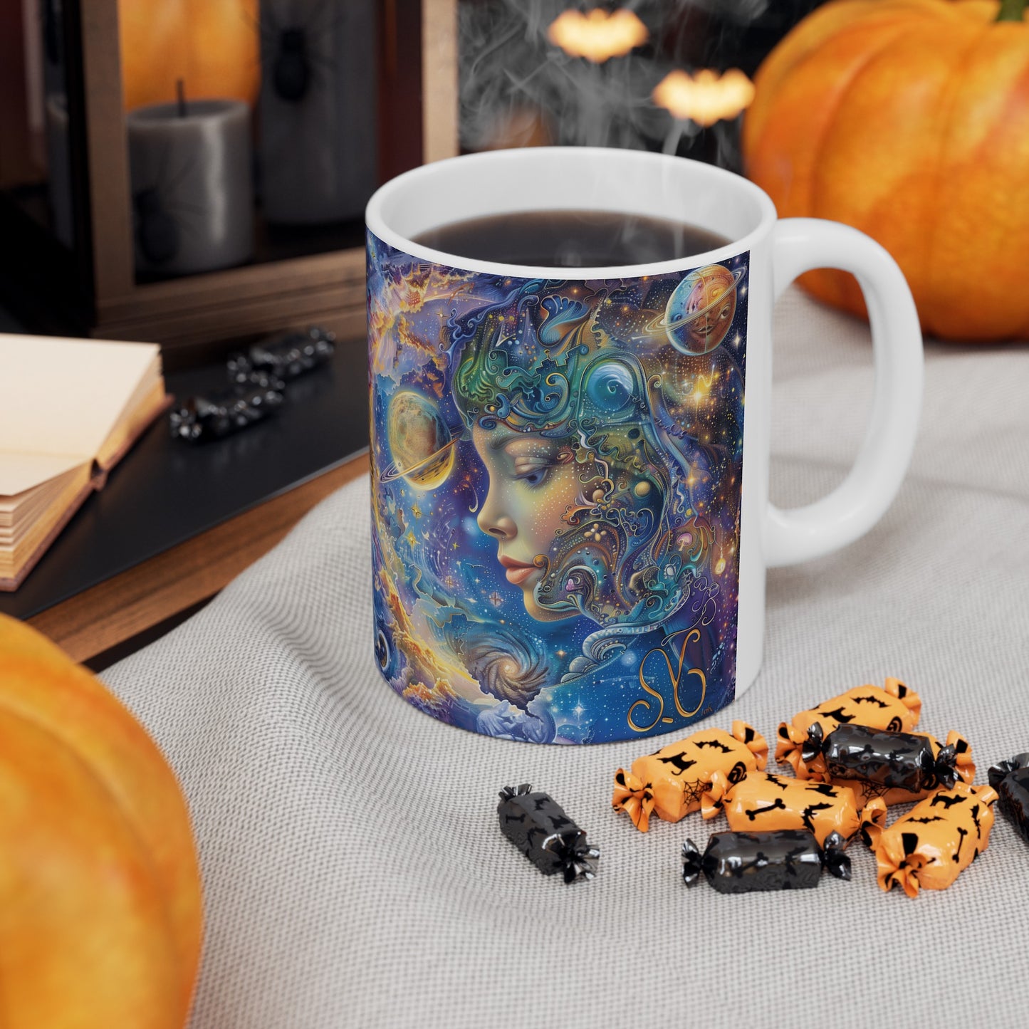 Virgo Celestial #4 - Ceramic Zodiac Mug Collection