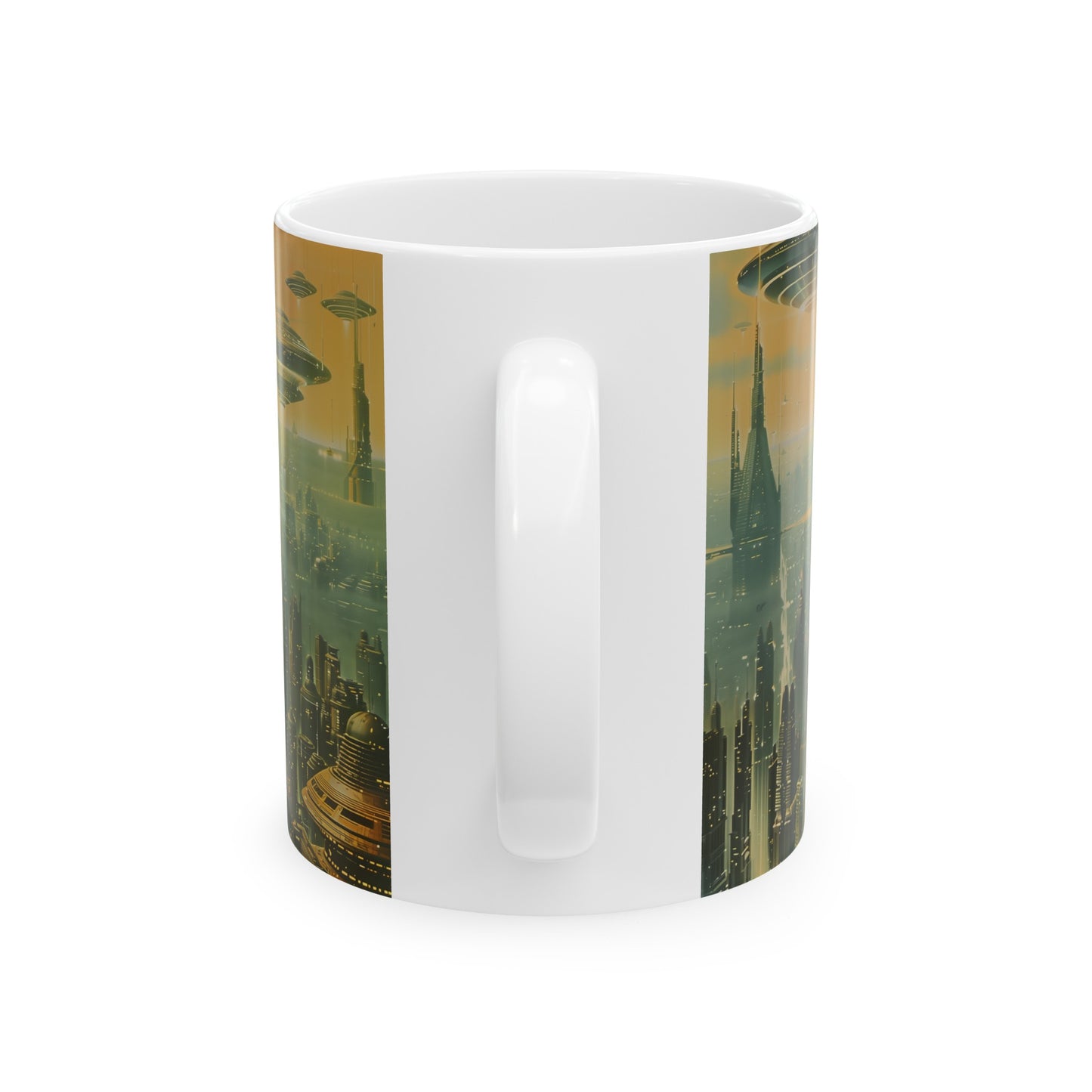 Futuristic City C - Ceramic Mug Collection