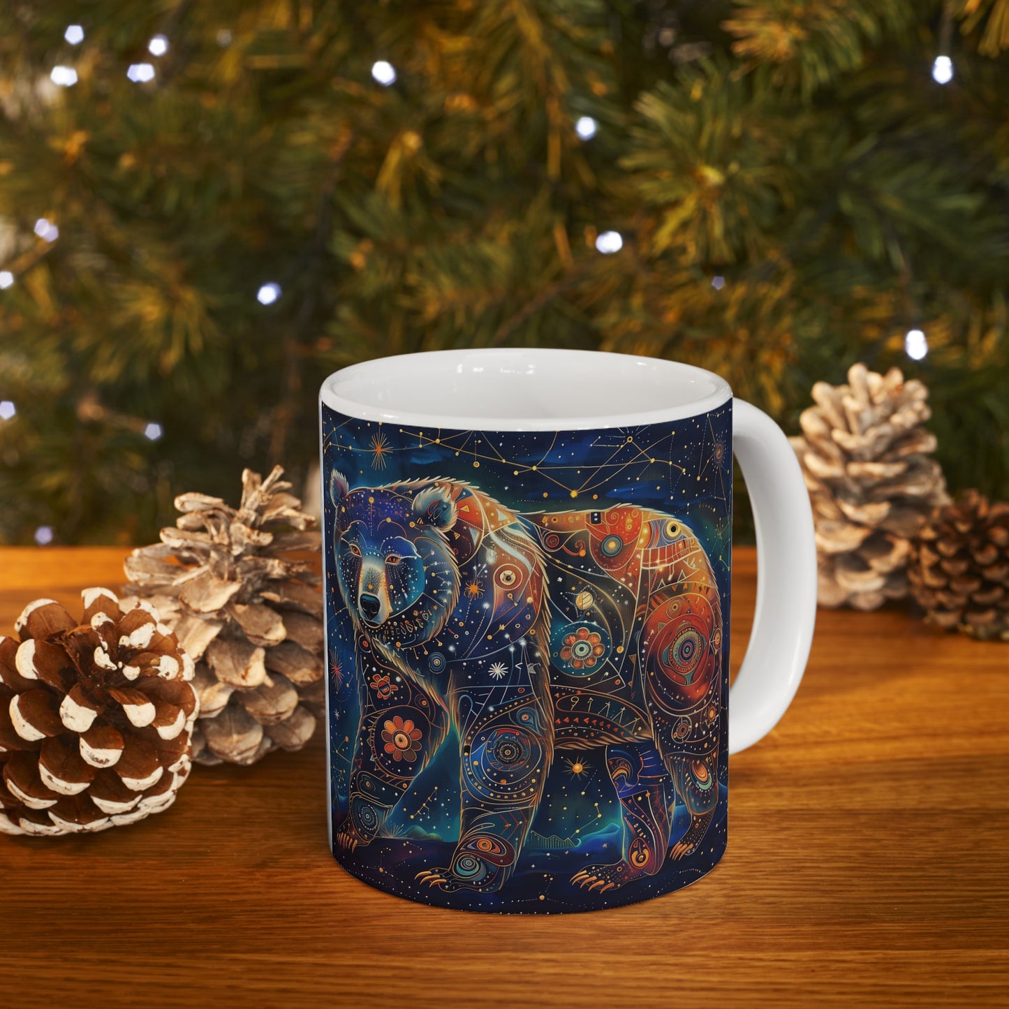 Cosmic Bear C - Ceramic Mug Collection