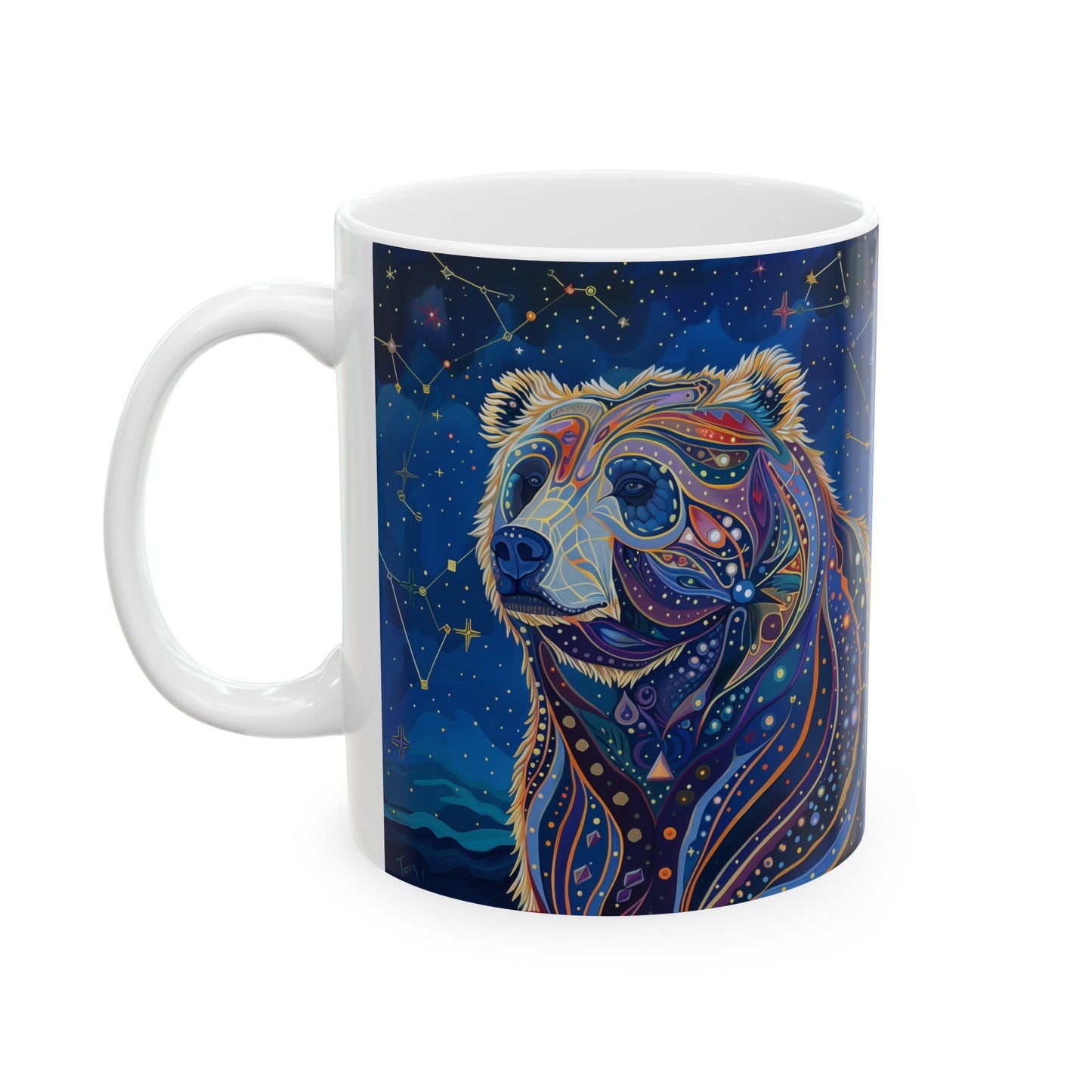 Cosmic Bear A - Ceramic Mug Collection