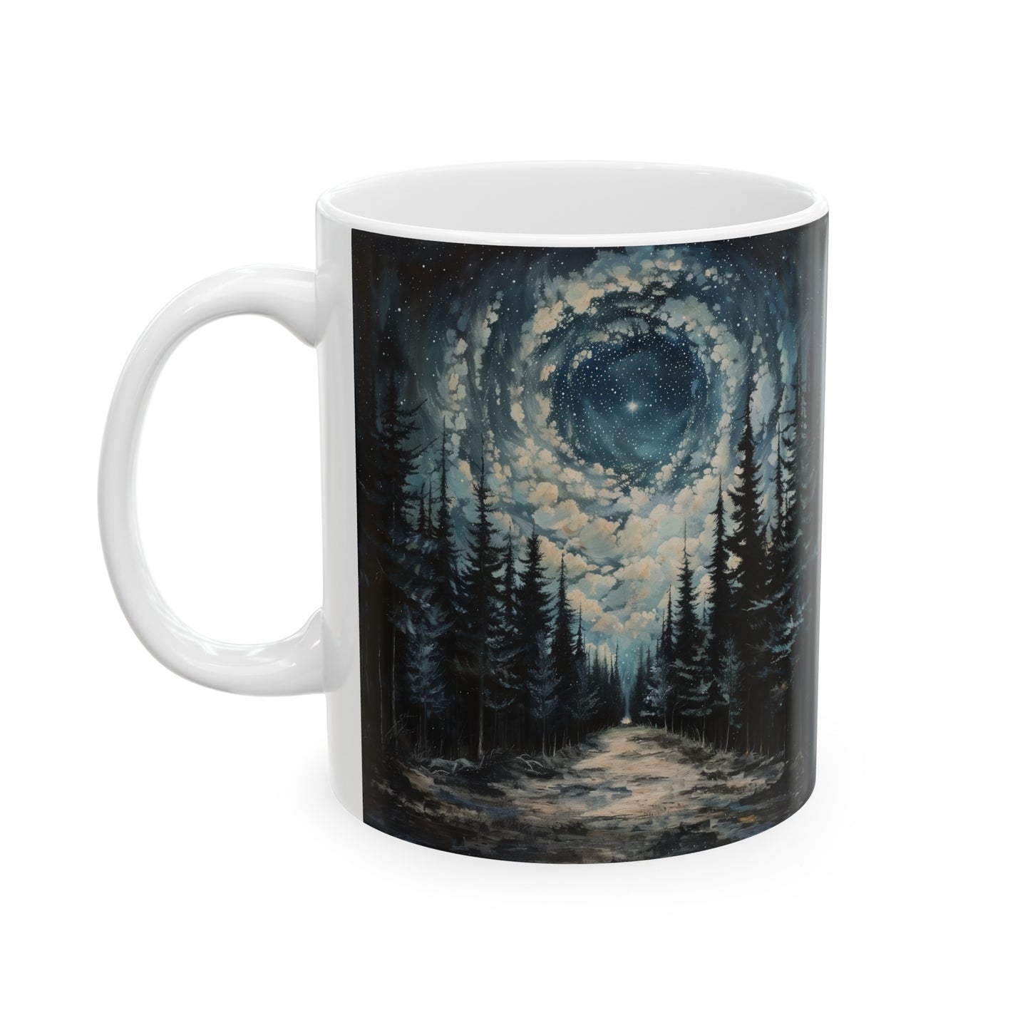 Cosmic Forest D - Ceramic Mug Collection