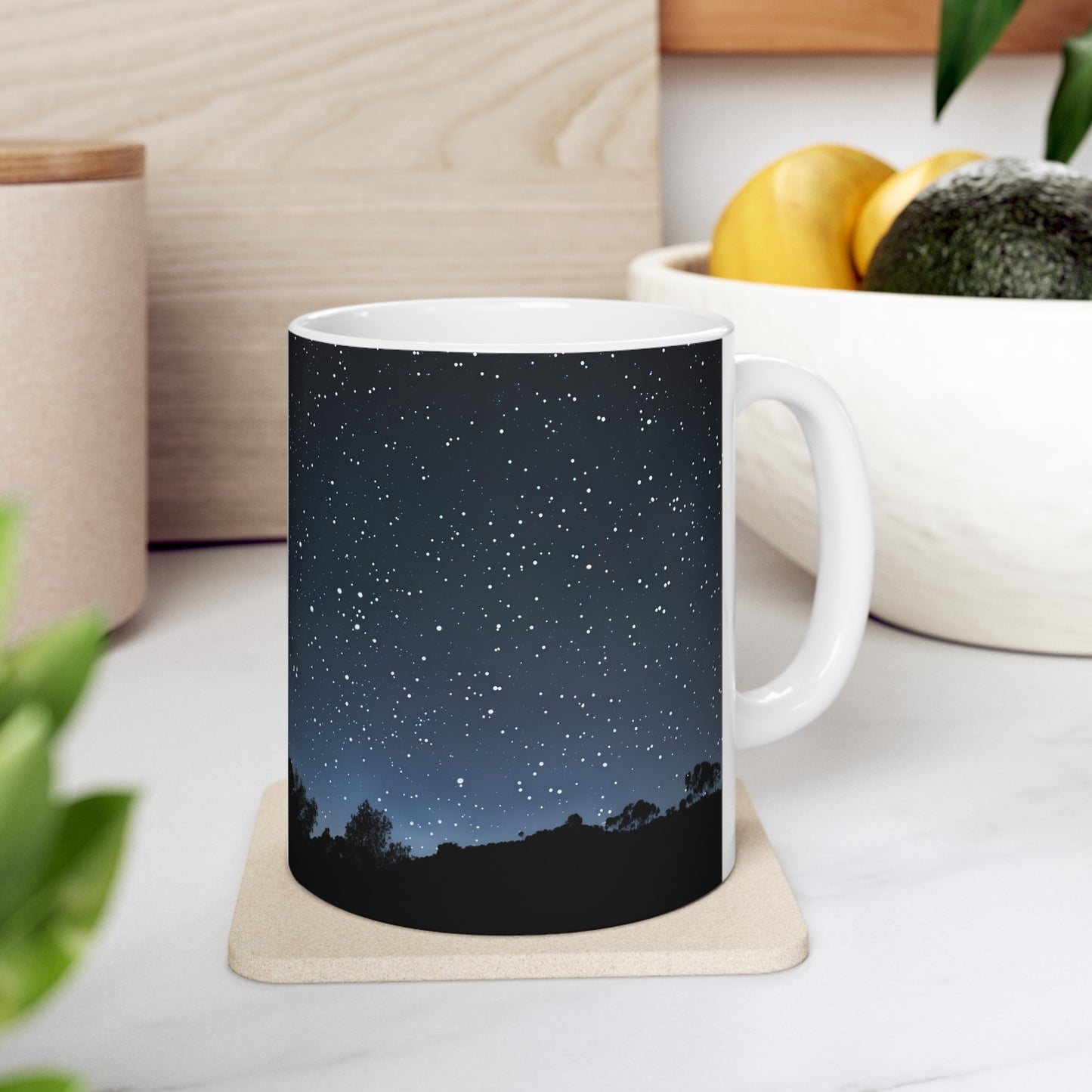 Night sky full of stars D - Ceramic Mug Collection