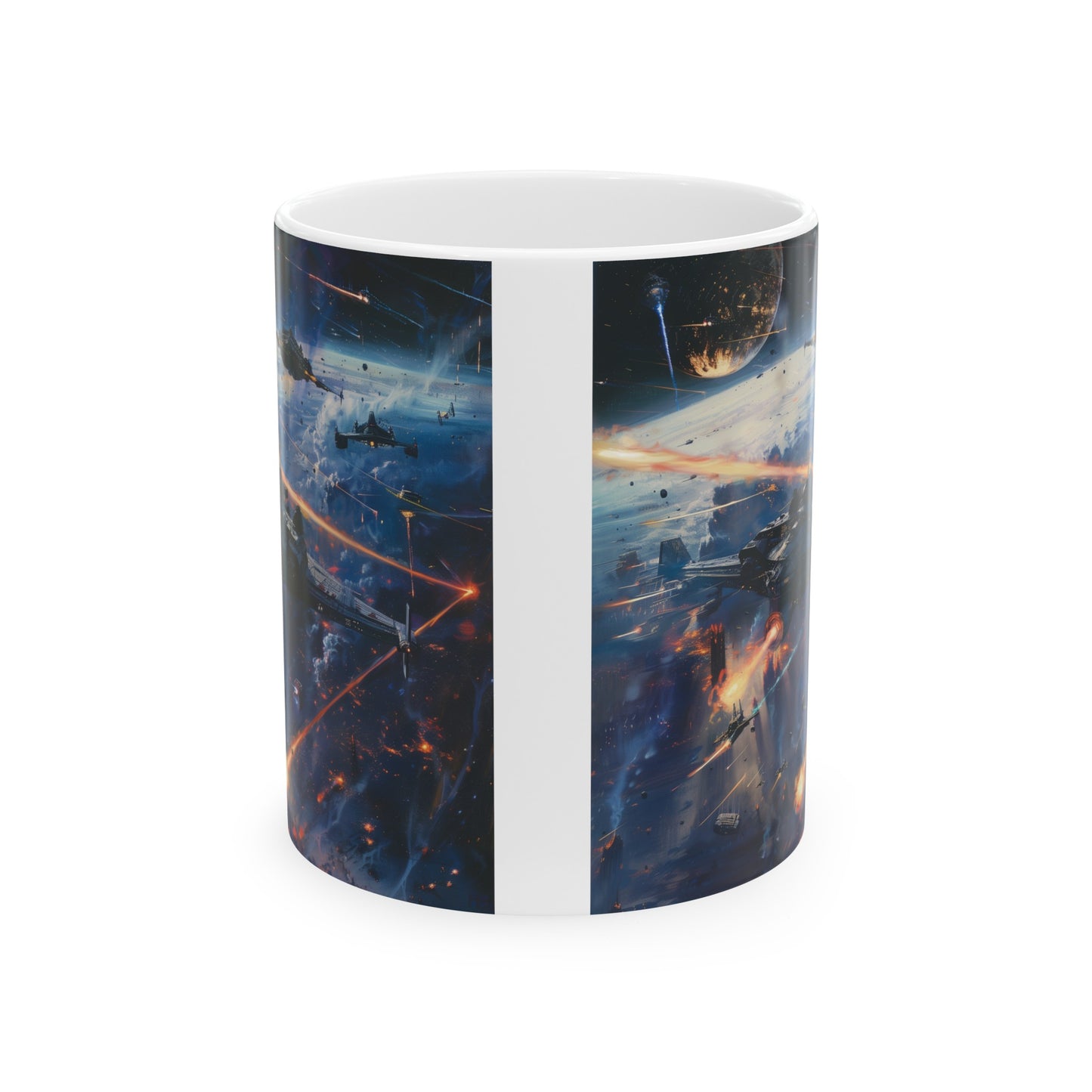 Space Battle A - Ceramic Mug Collection