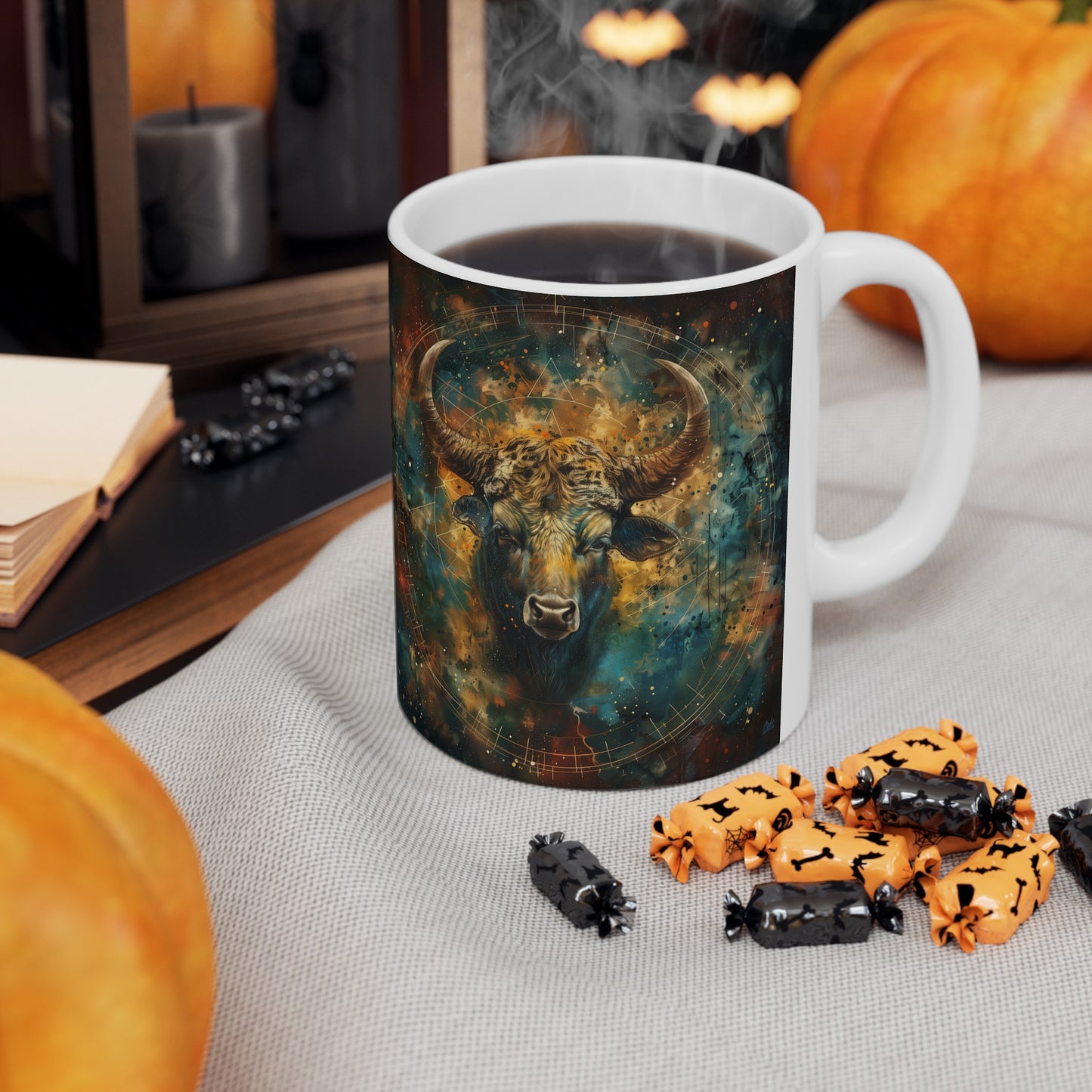 Taurus Celestial #1 - Ceramic Zodiac Mug Collection