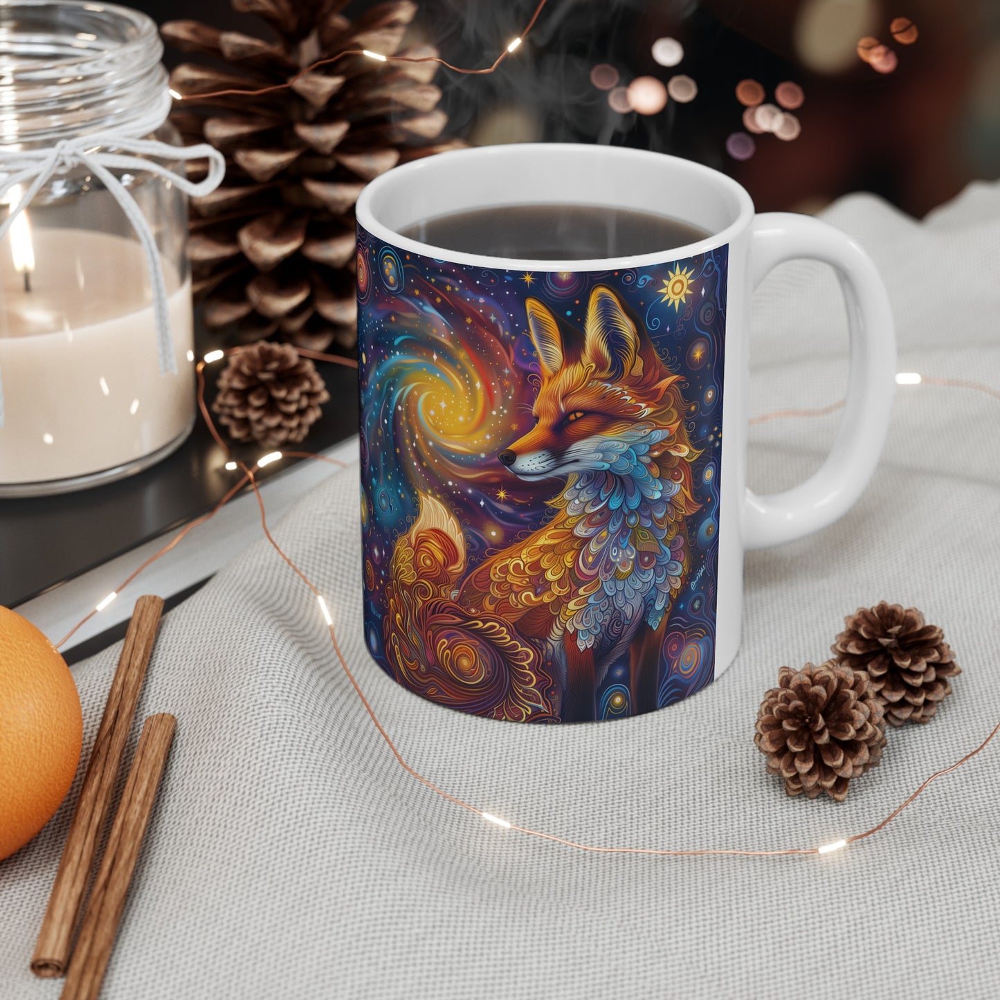 Cosmic Fox A - Ceramic Mug Collection