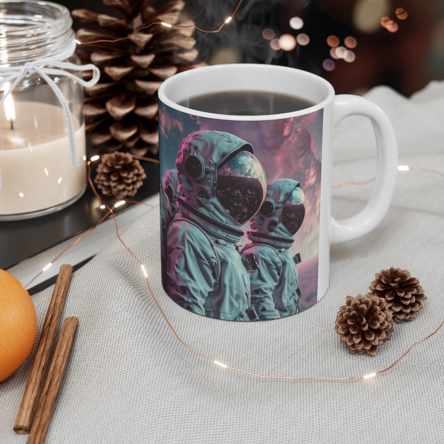 Astronauts C - Ceramic Mug Collection