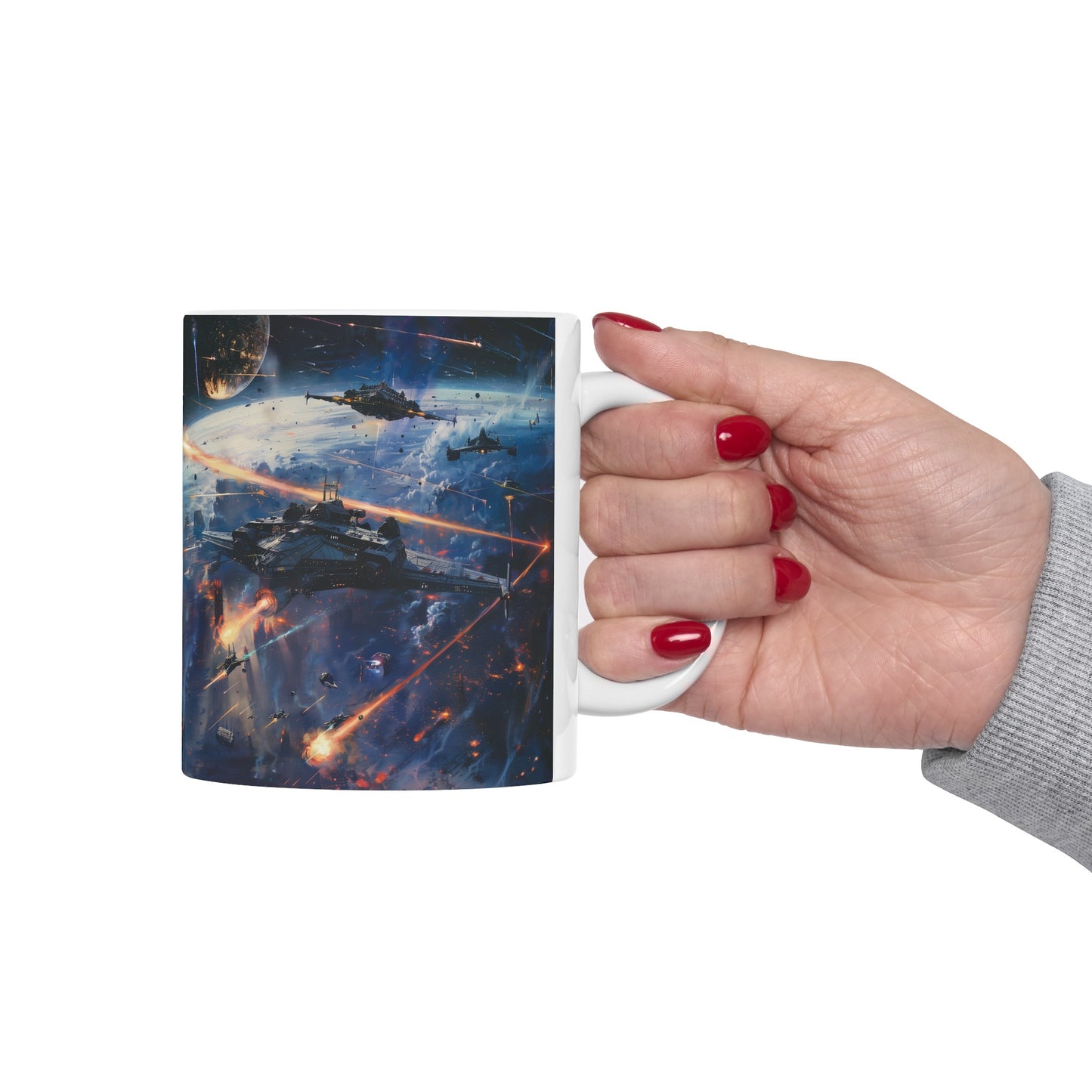 Space Battle A - Ceramic Mug Collection