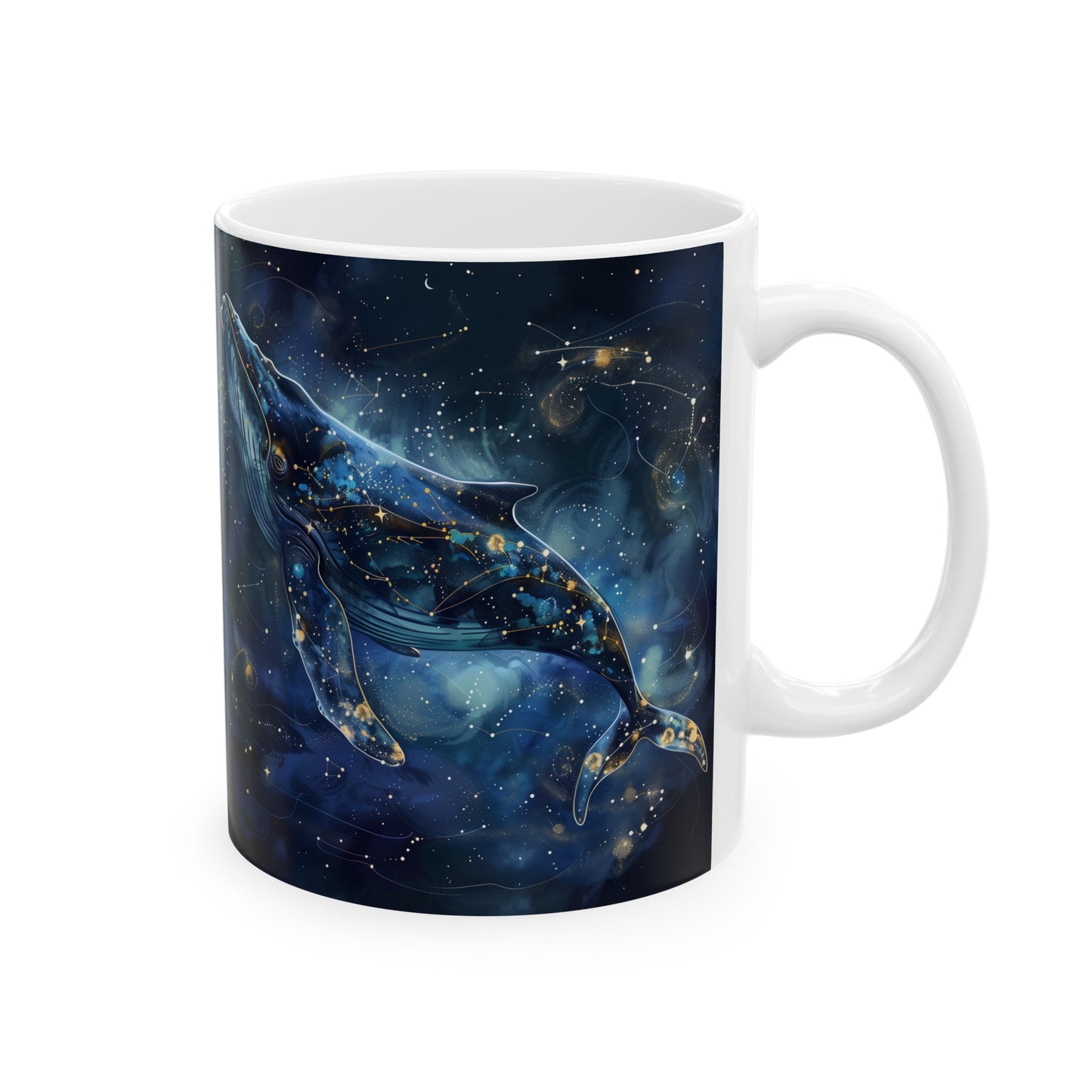 Cosmic Whale A - Ceramic Mug Collection