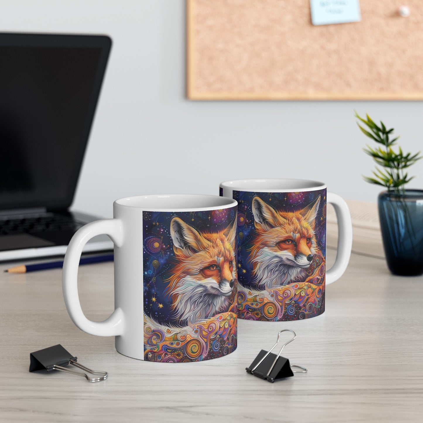 Cosmic Fox B - Ceramic Mug Collection