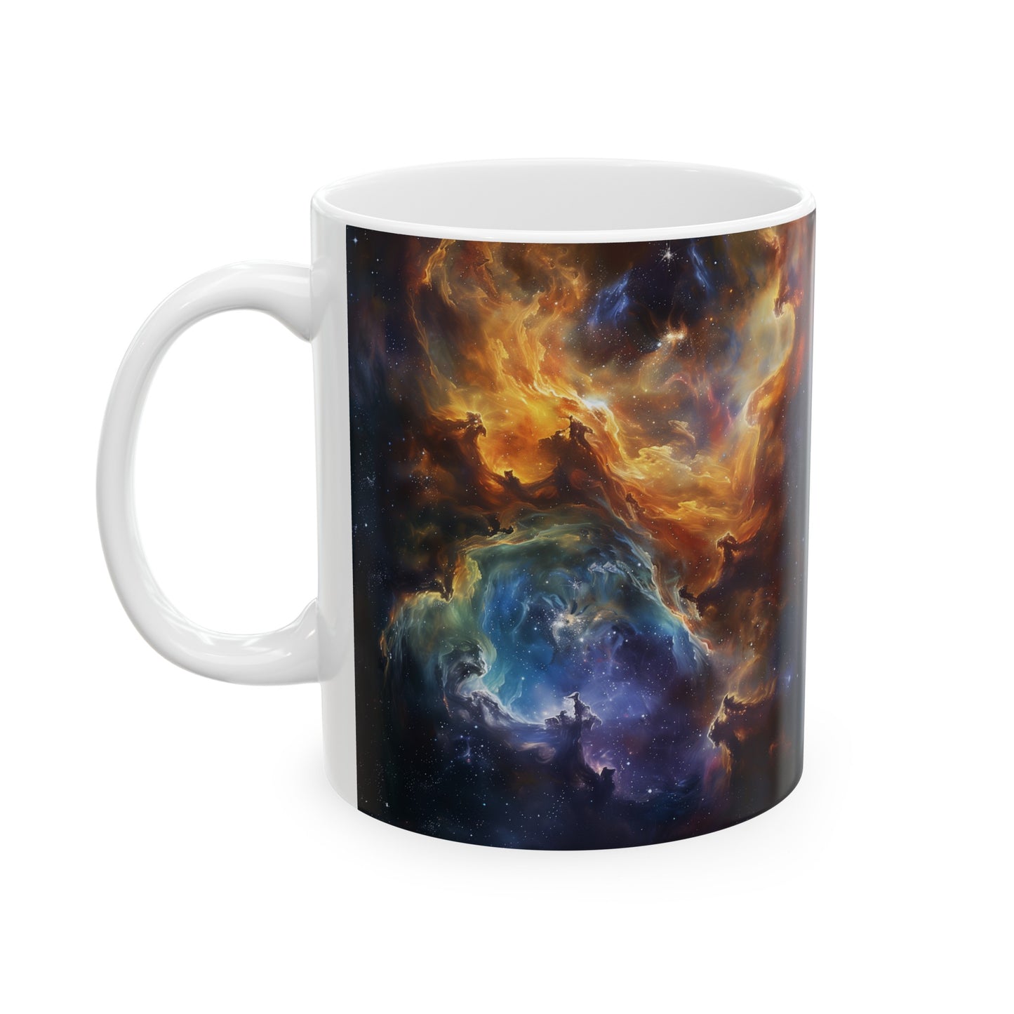 Artistic Nebula C - Ceramic Mug Collection