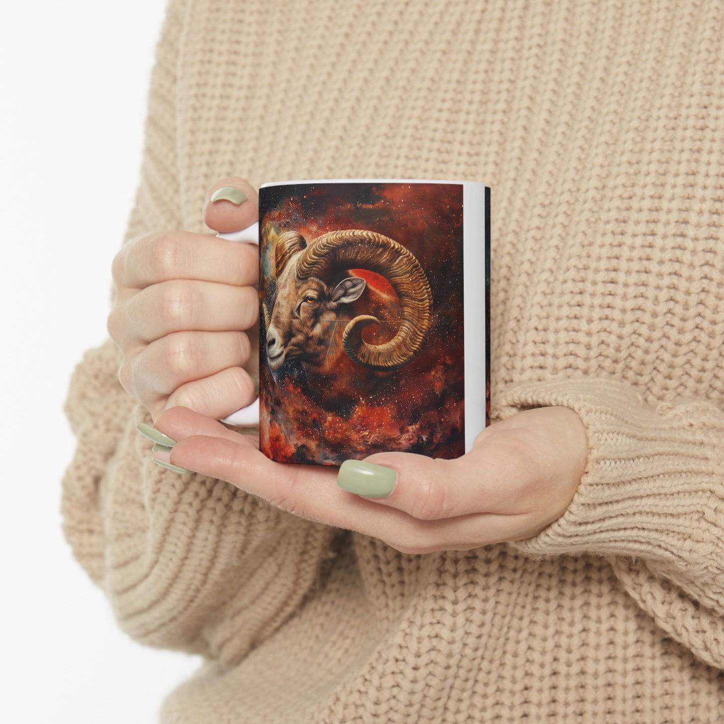 Aries Celestial #1 - Ceramic Zodiac Mug Collection