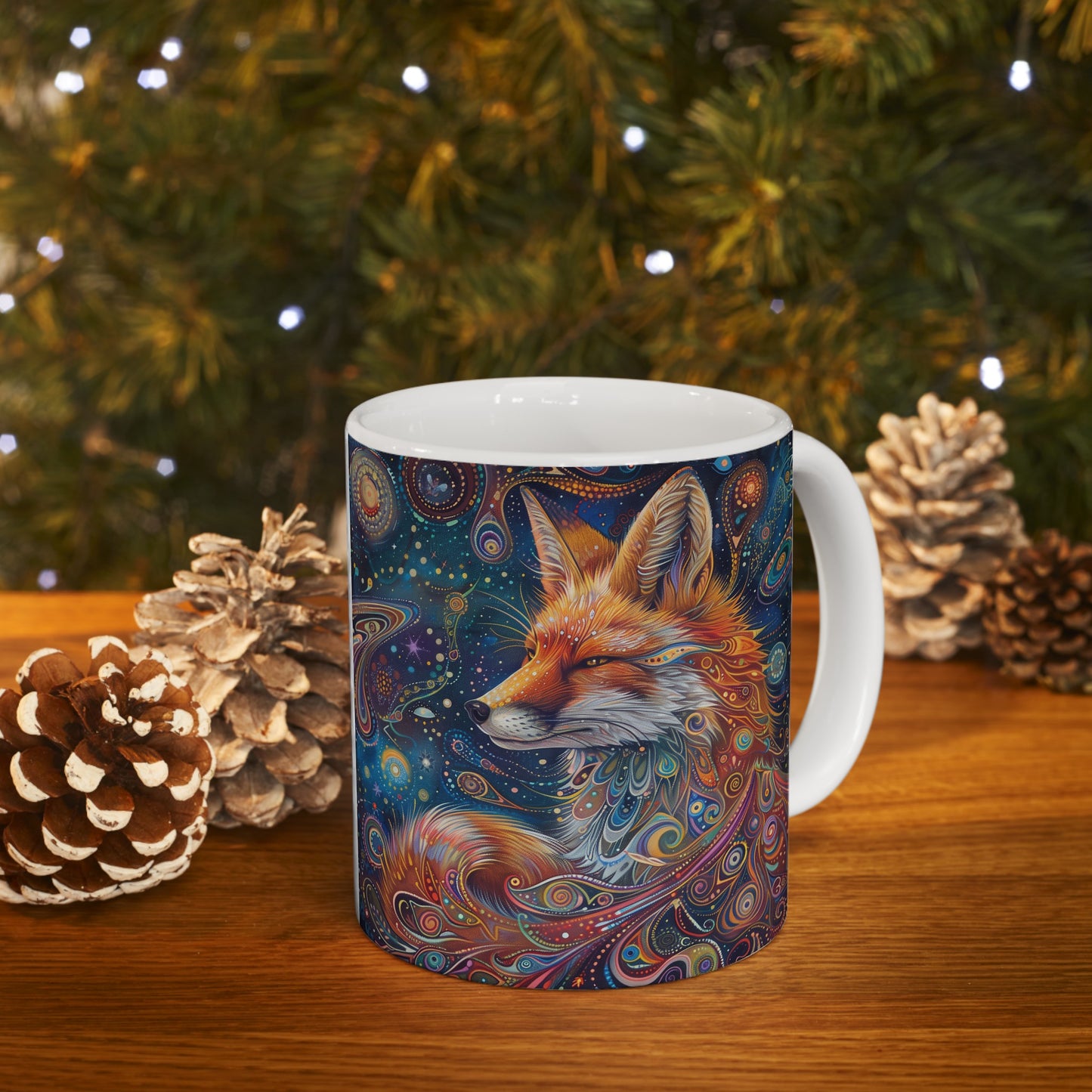 Cosmic Fox C - Ceramic Mug Collection