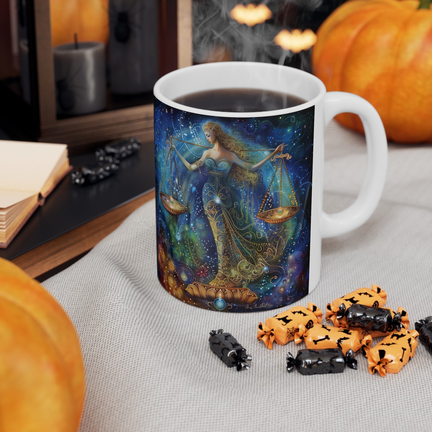 Libra Celestial #1 - Ceramic Zodiac Mug Collection